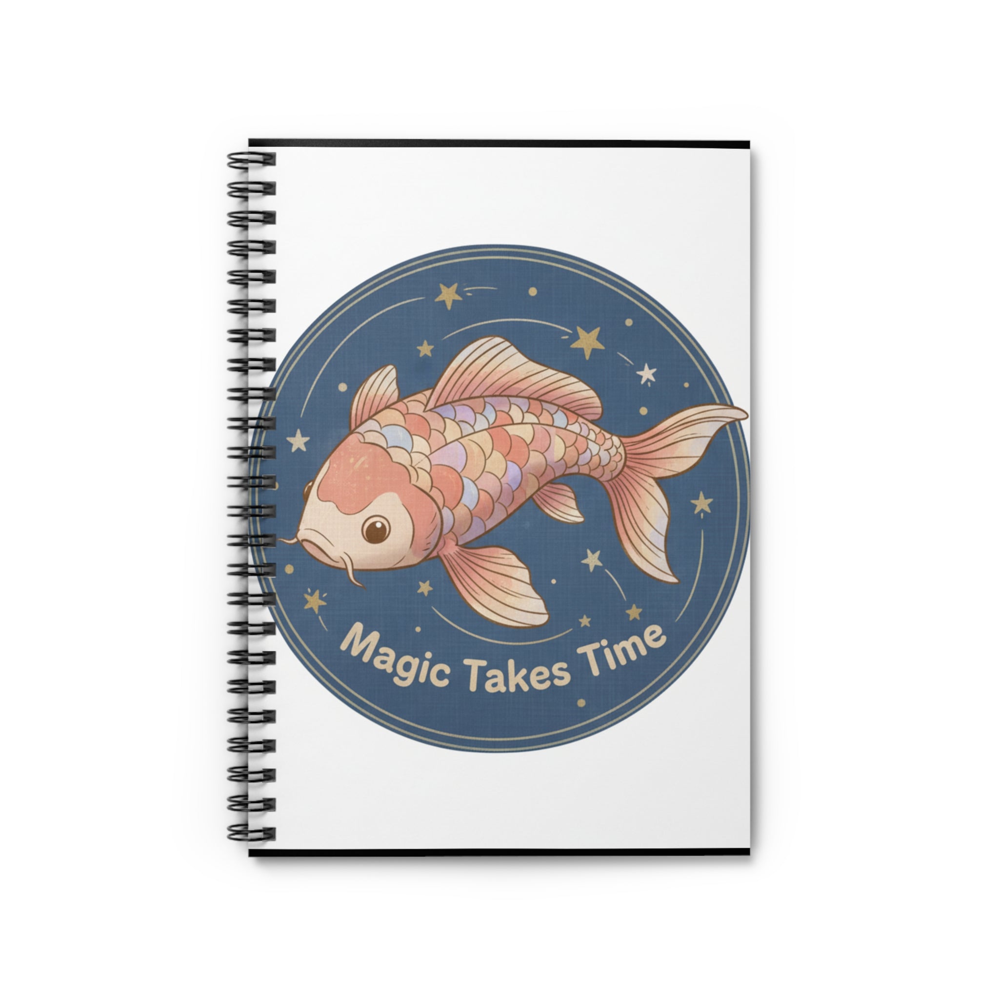 Magic Takes Time Spiral Notebook
