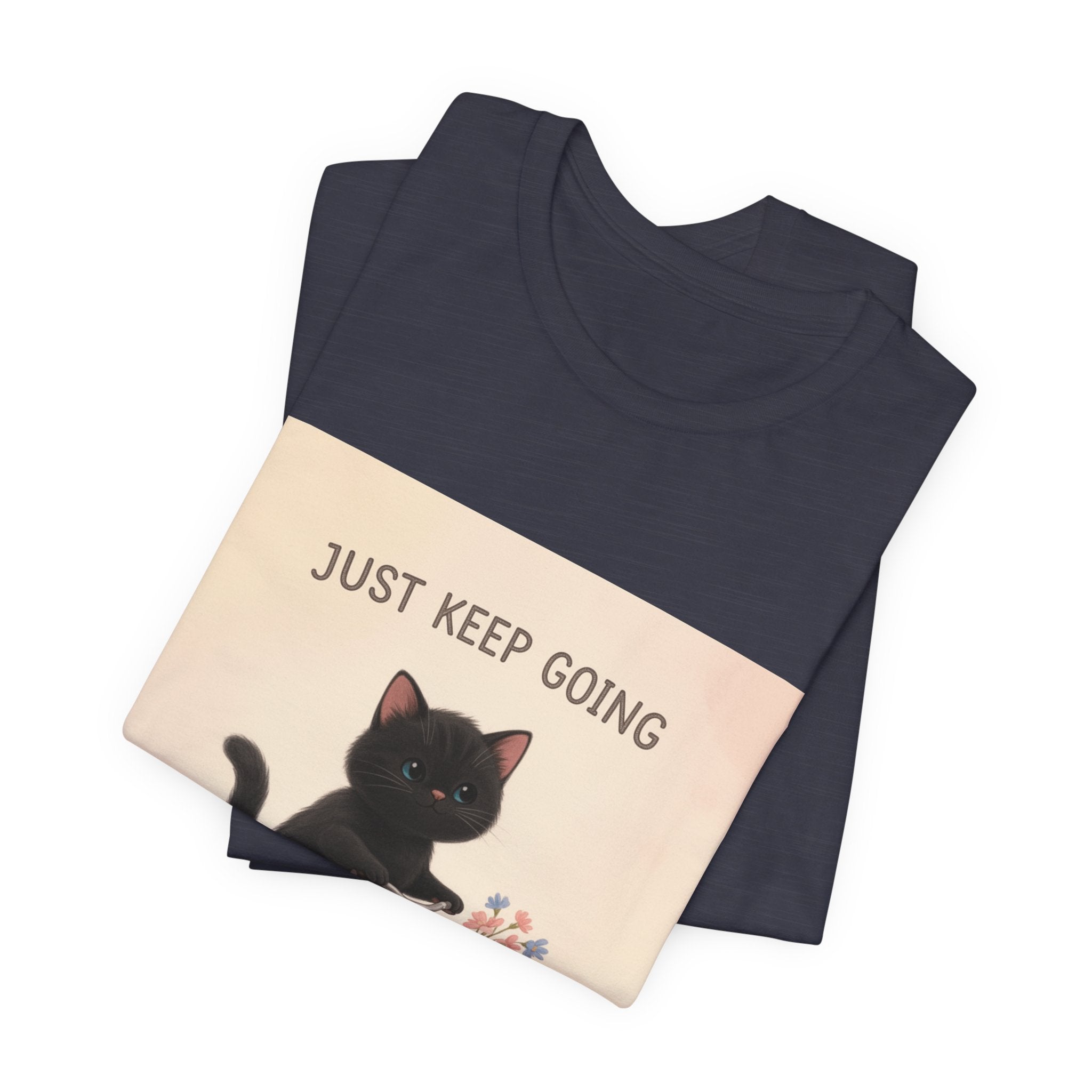 "Life Behind Bars" Black Cat Women Tee | College Girl Gift | Fashion | KayKay Classics