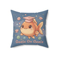 Goldfish Square Pillow – Goals on Goals