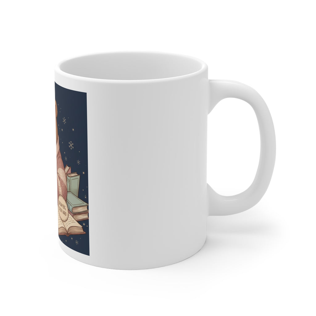 Bear Mug 11oz – Dream Big Study Hard
