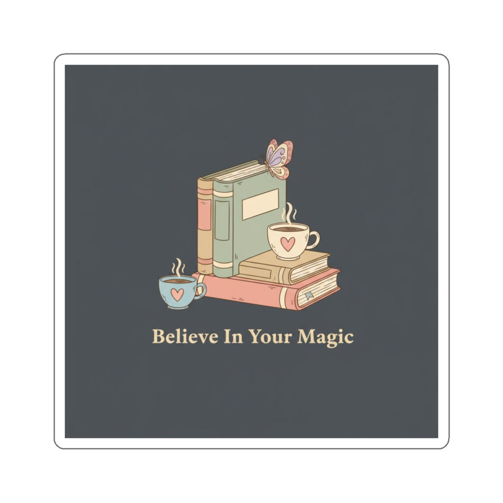 Butterfly Die-Cut Sticker – Believe in Your Magic