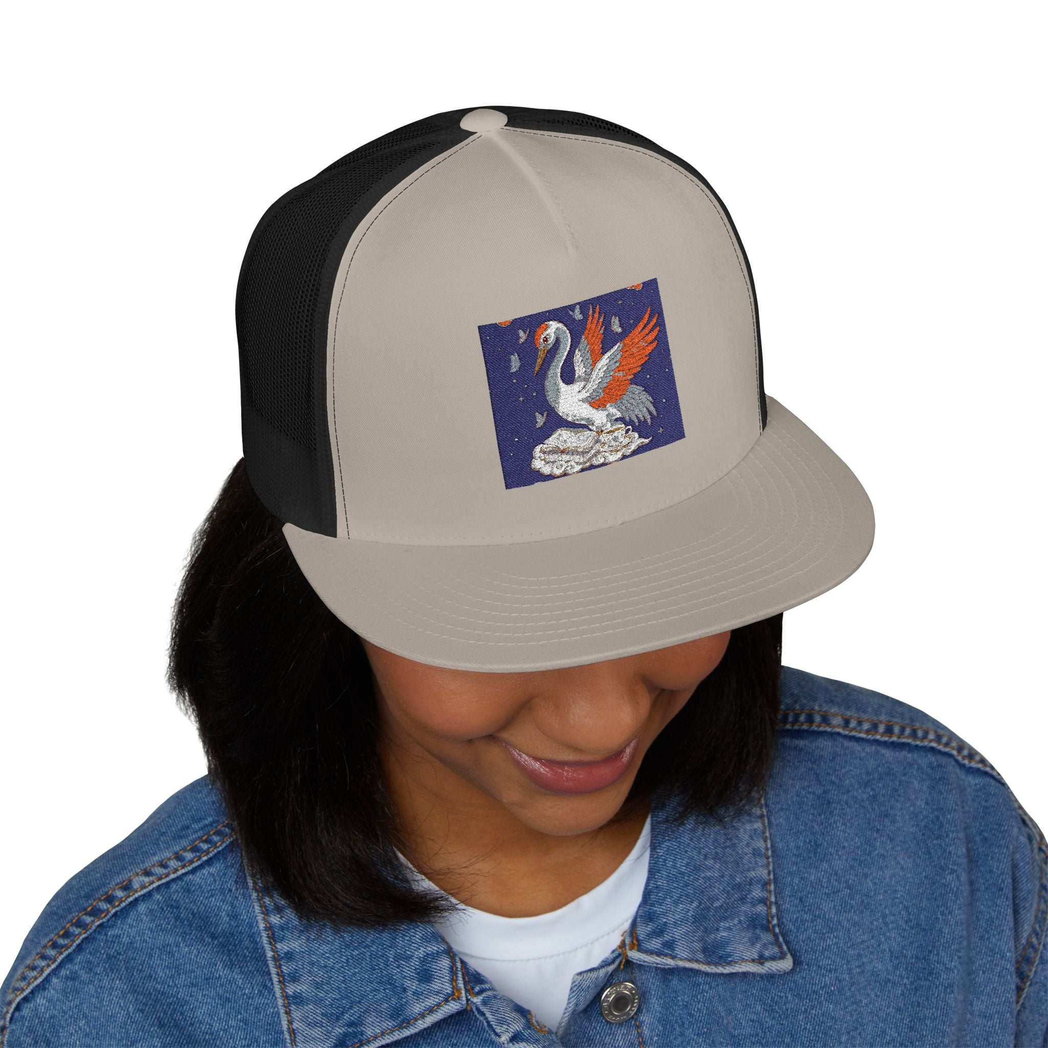 Crane Trucker Cap – Goals on Goals Bloom Prosper