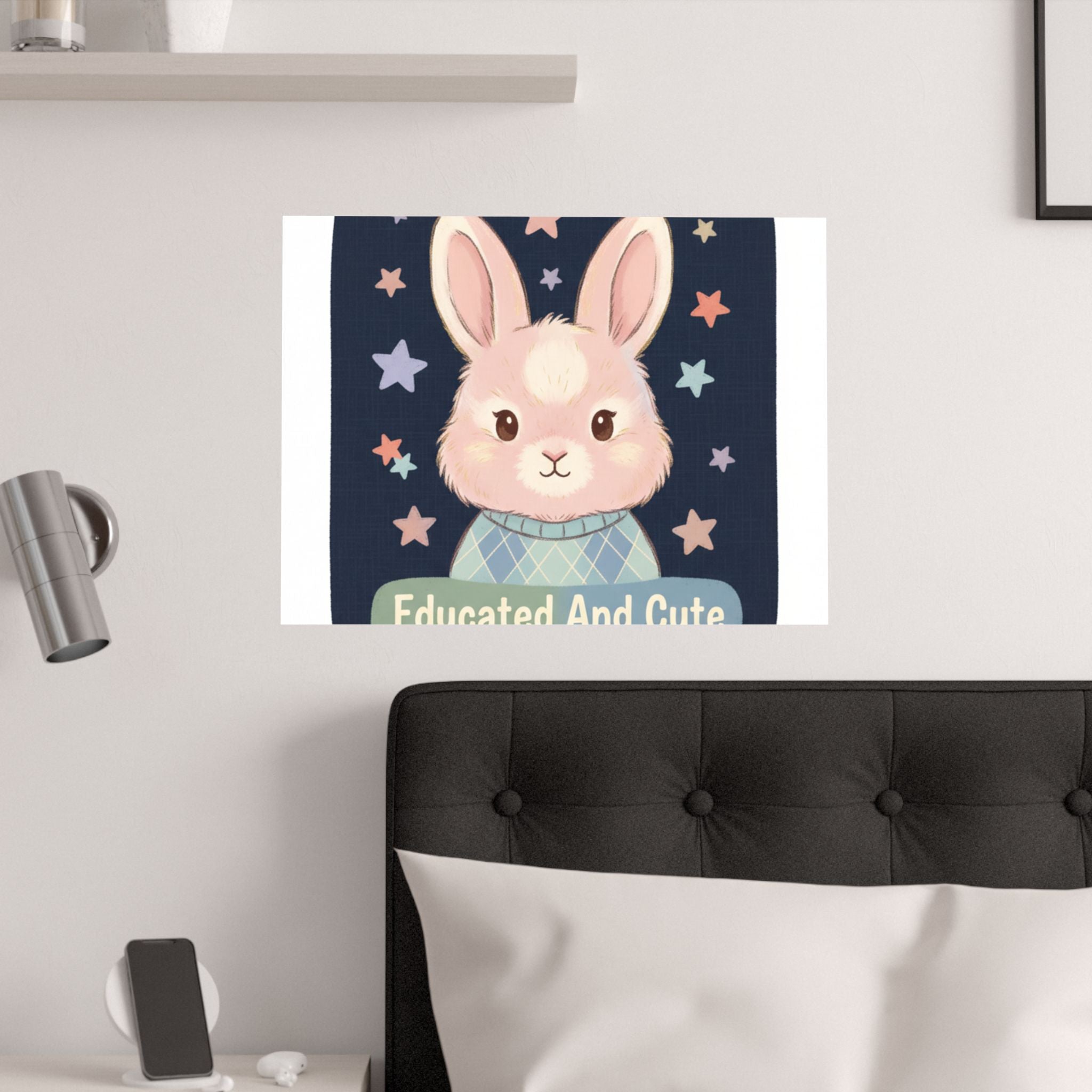 Educated and Cute Poster
