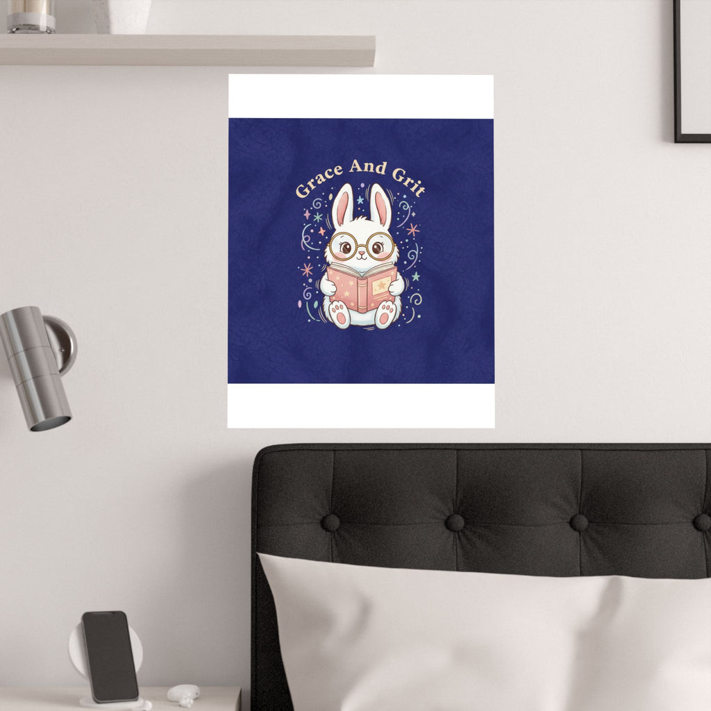 Bunny Poster – Grace and Grit