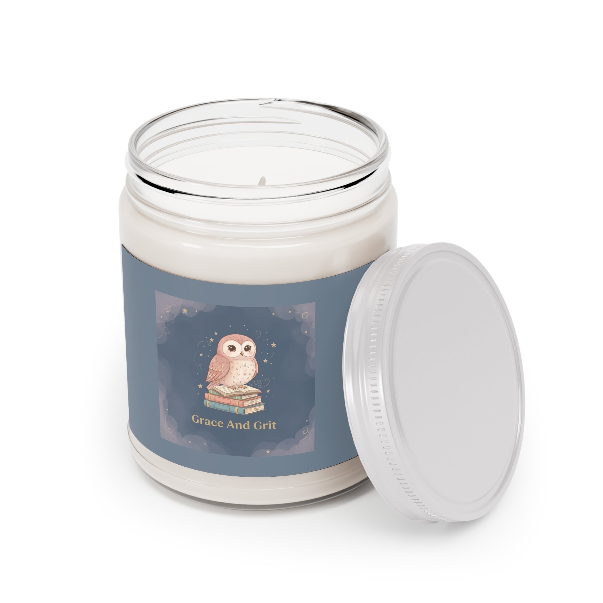 Owl Scented Candle – Grace and Grit
