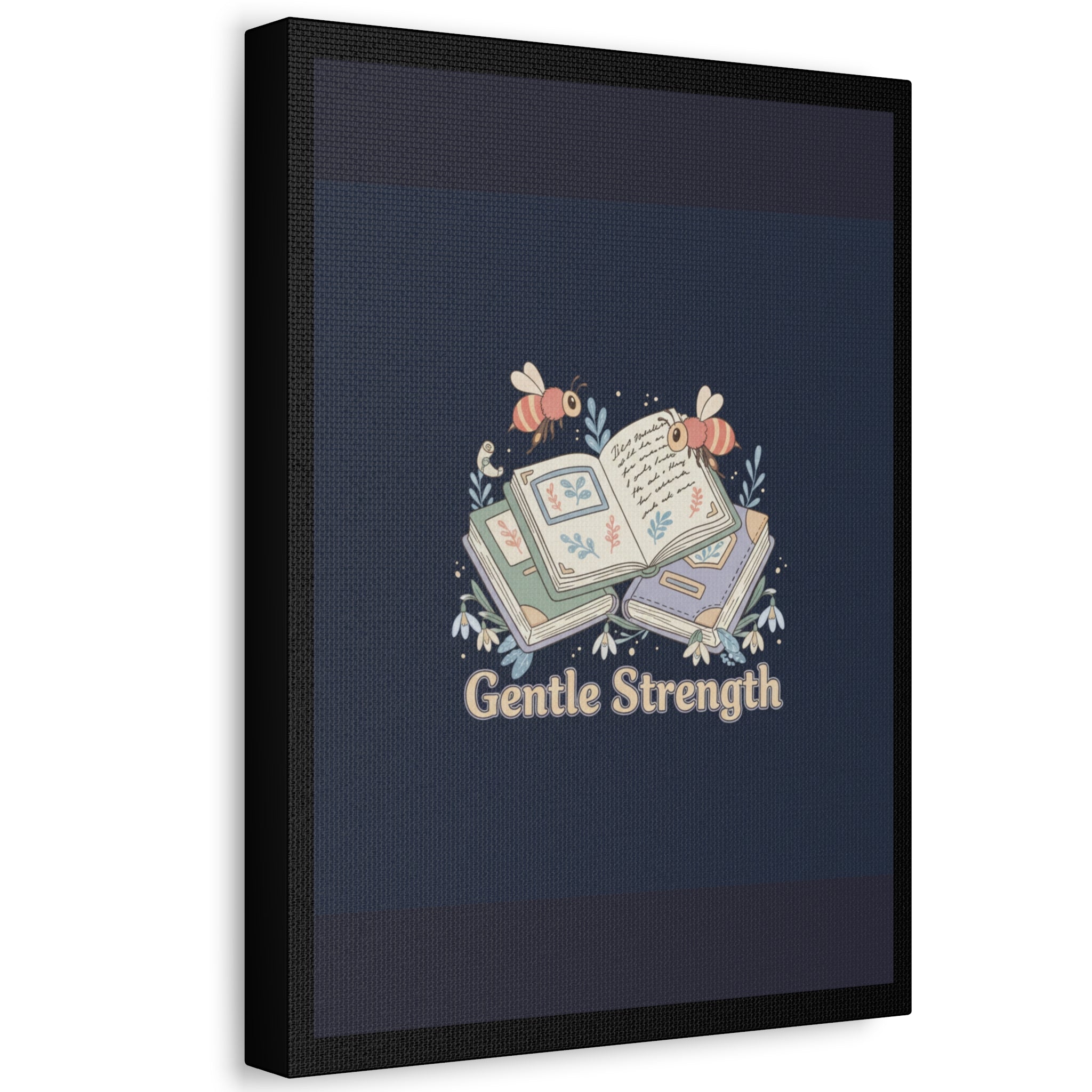 Gentle Strength Bees Canvas