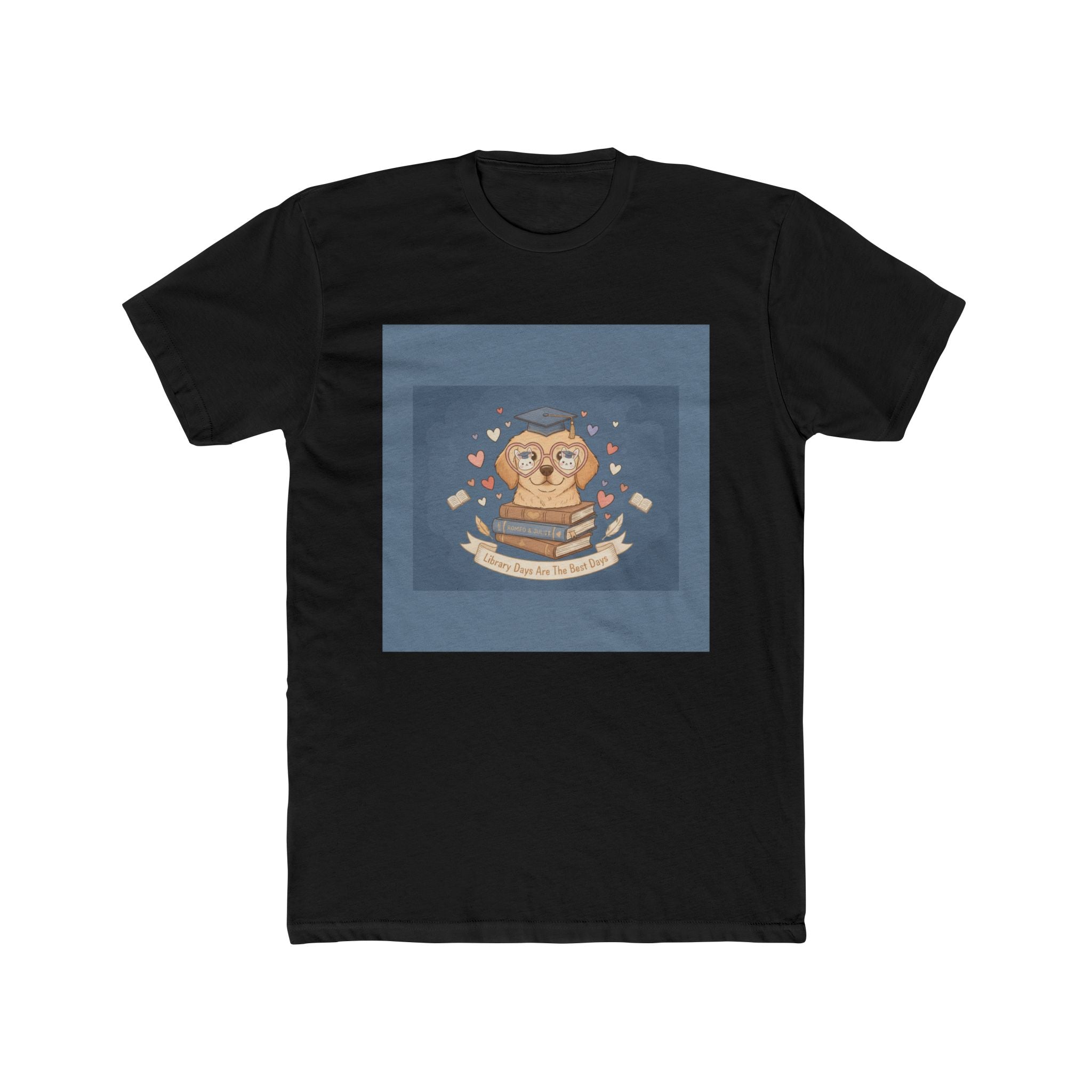 Library Days Are The Best Days Dog Unisex Tee