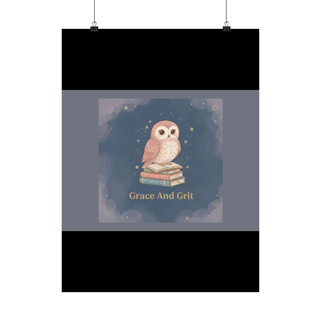 Owl Poster – Grace and Grit