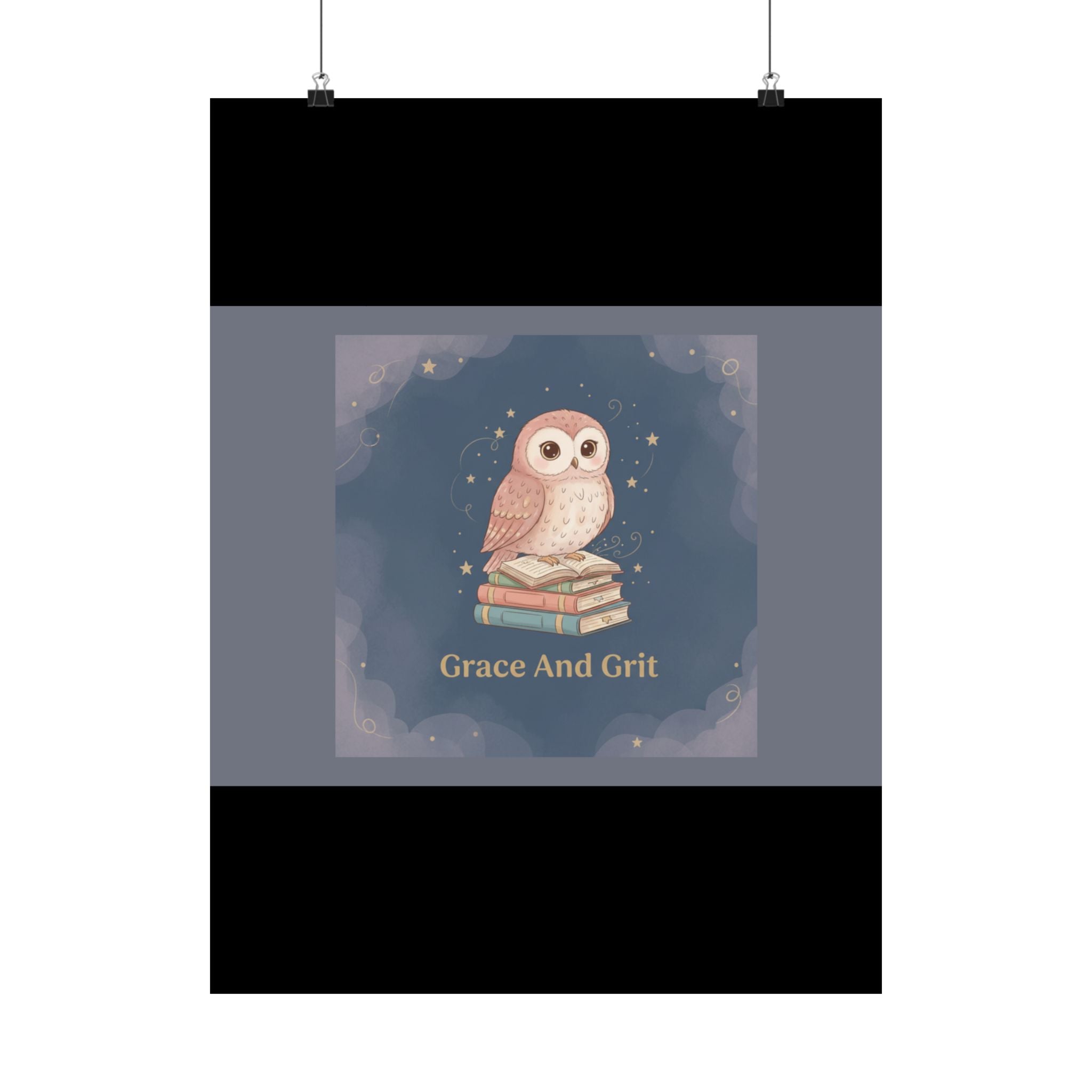 Owl Poster – Grace and Grit