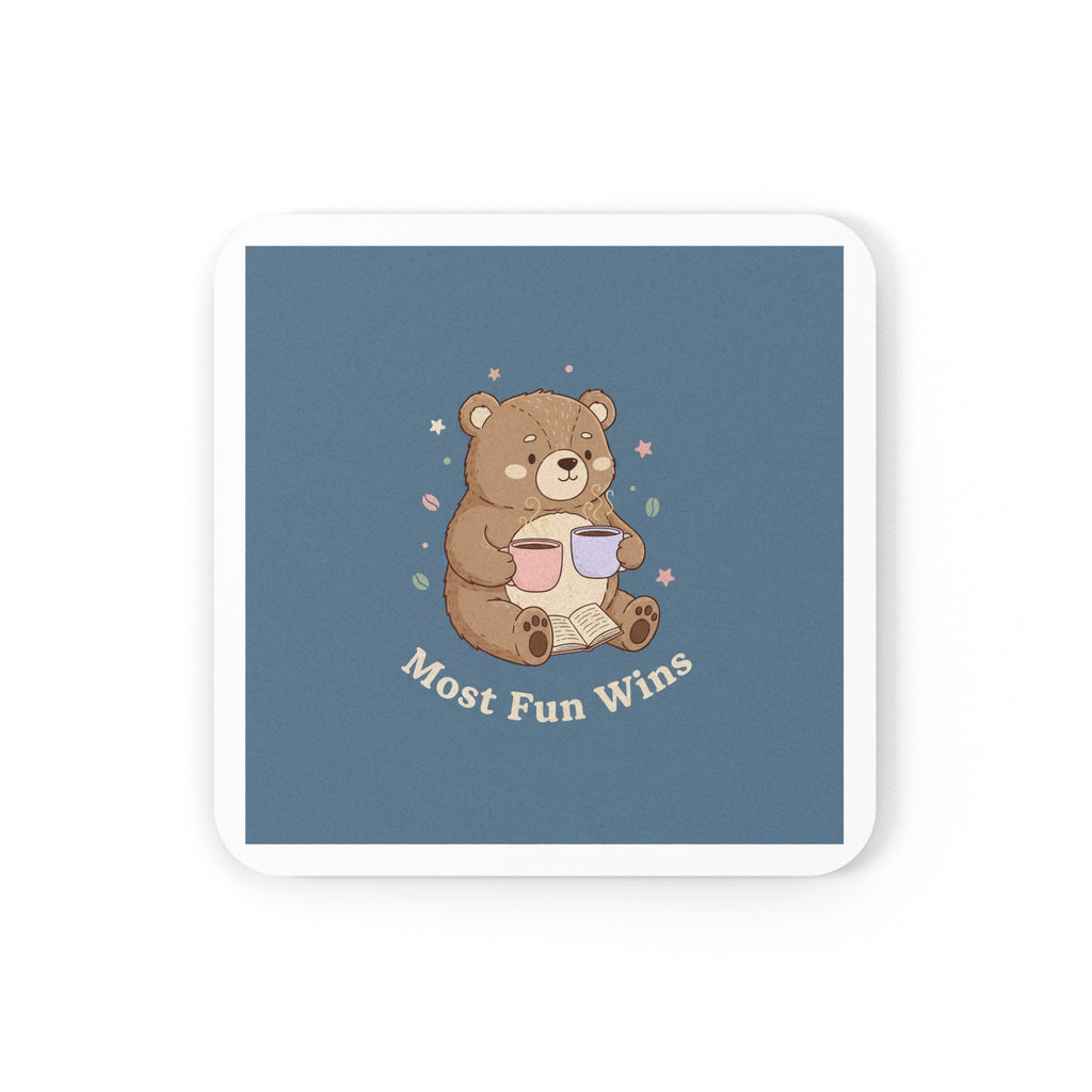 Bear Cork Coaster – Most Fun Wins