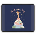 Giraffe Mouse Pad – Let Freedom Ring