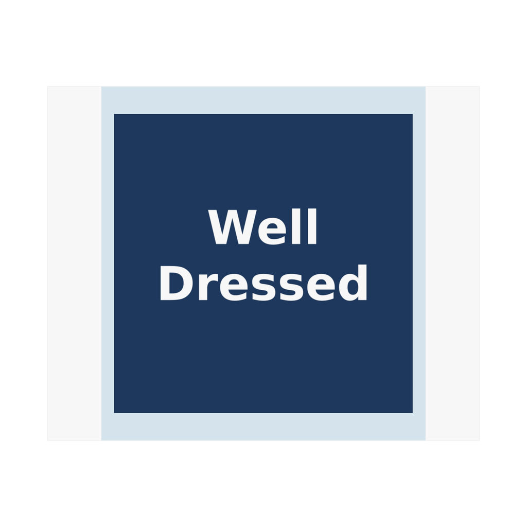"Well Dressed" Black Cat Poster | Trendy Gift for Her | Lifestyle | KayKay Classics