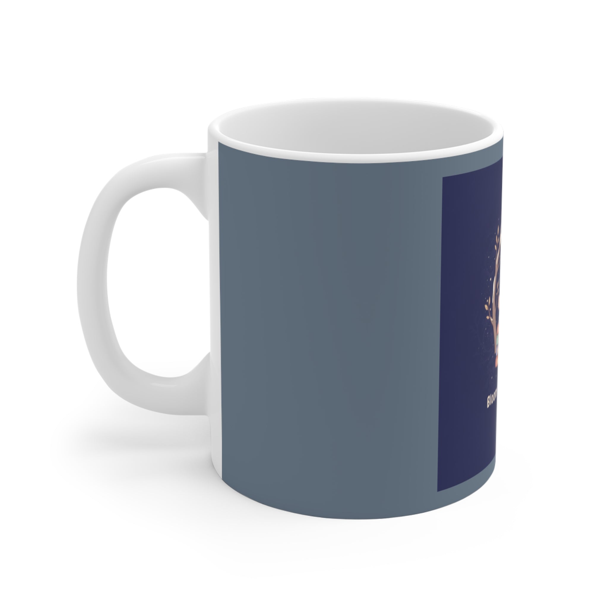 Rabbit Mug 11oz – Bloom at Your Own Pace