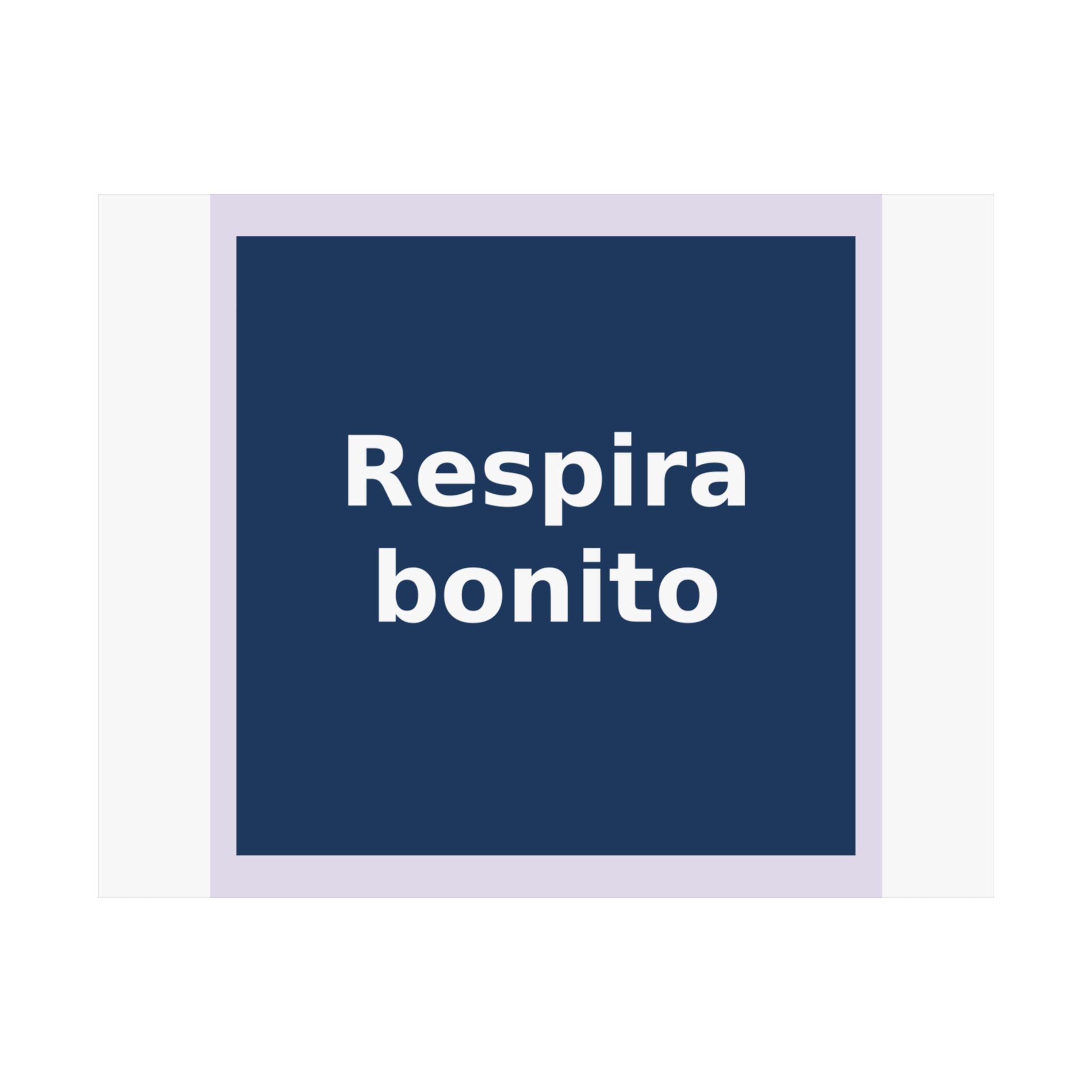 "Respira bonito" Black Cat Poster | Trendy Gift for Her | Lifestyle | KayKay Classics
