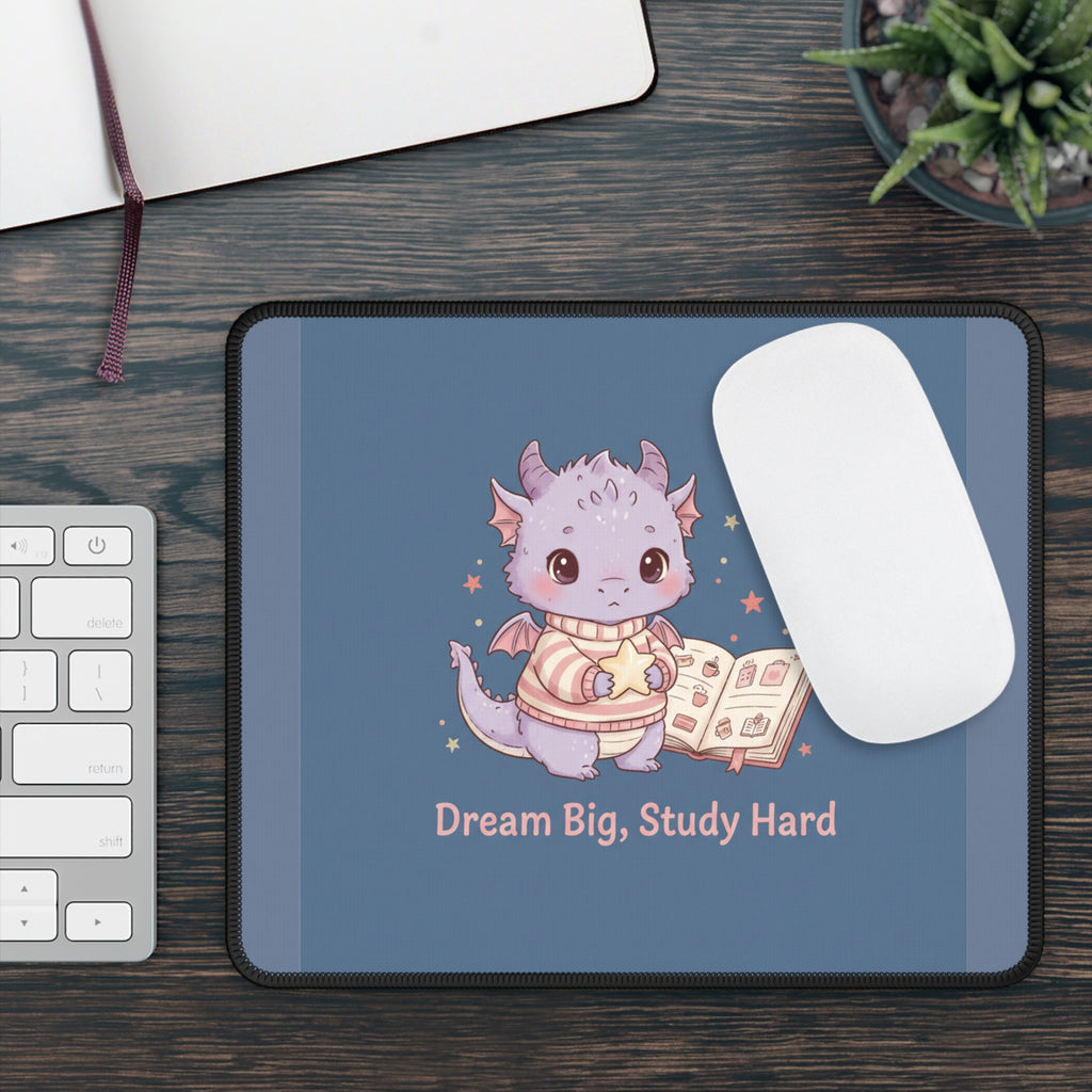 Dragon Mouse Pad – Dream Big Study Hard