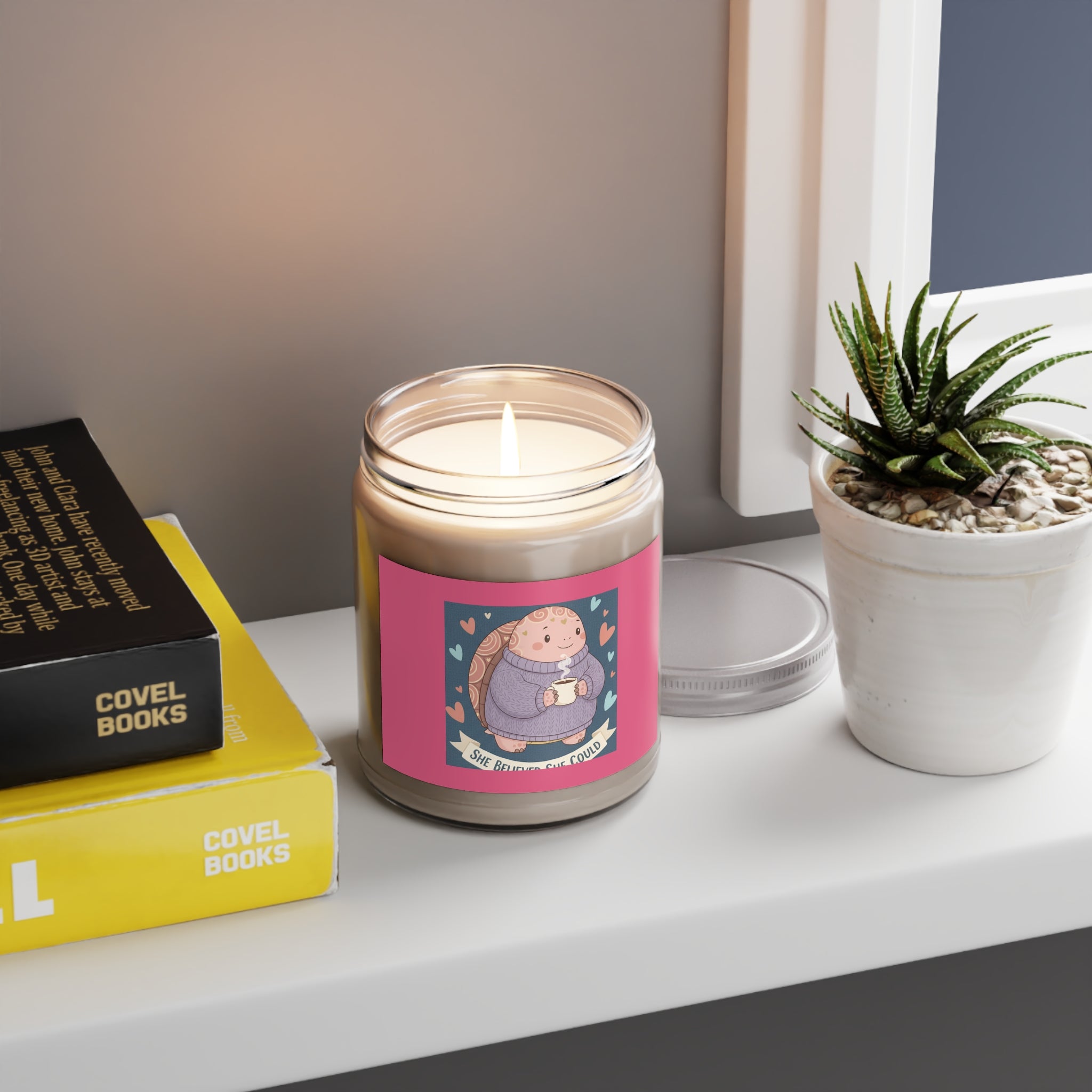 Turtle Scented Candle – She Believed She Could