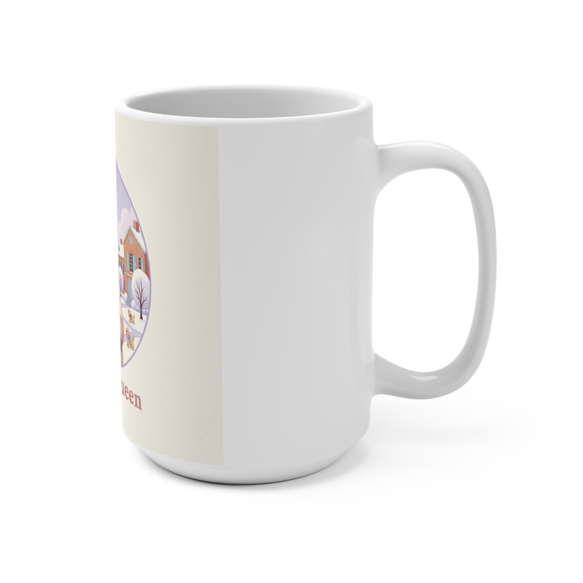 Campus Queen Giraffe Mug 15oz
