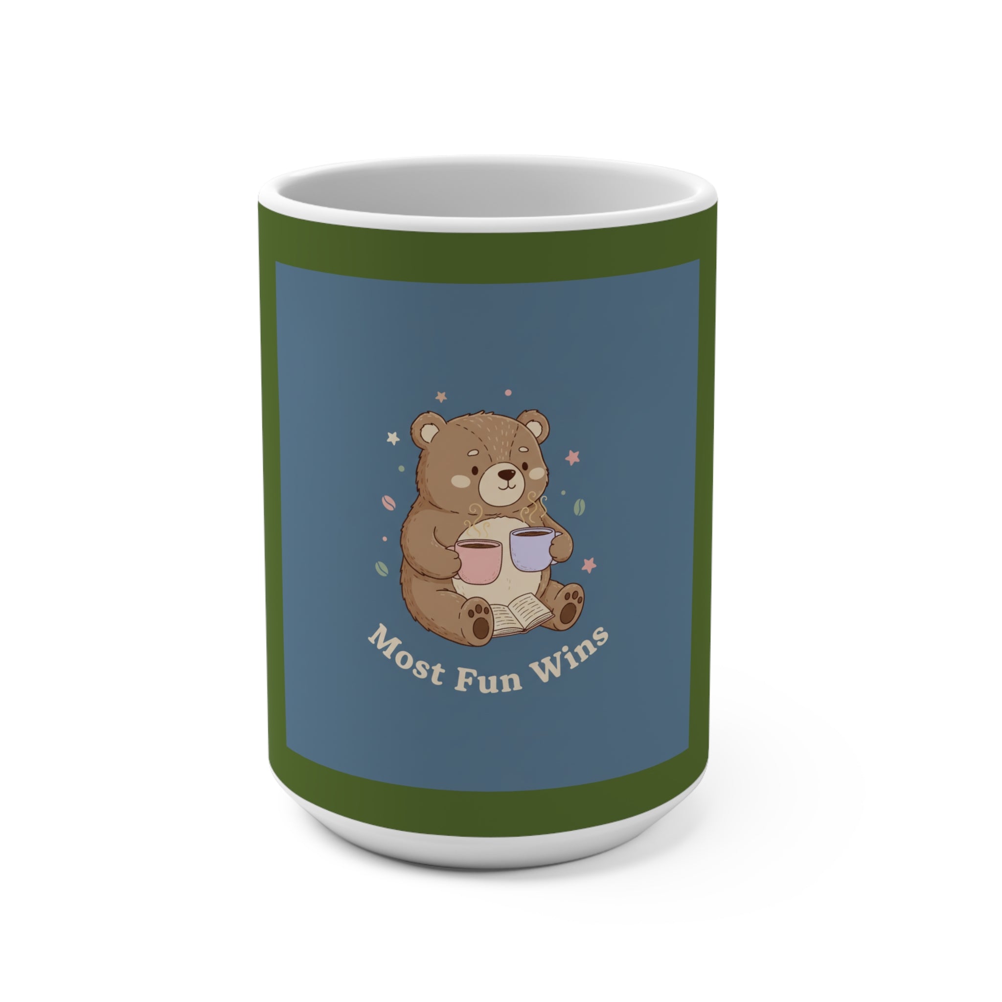 Bear Mug 15oz – Most Fun Wins
