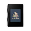 Soft Doesnt Mean Weak Turtle Spiral Notebook