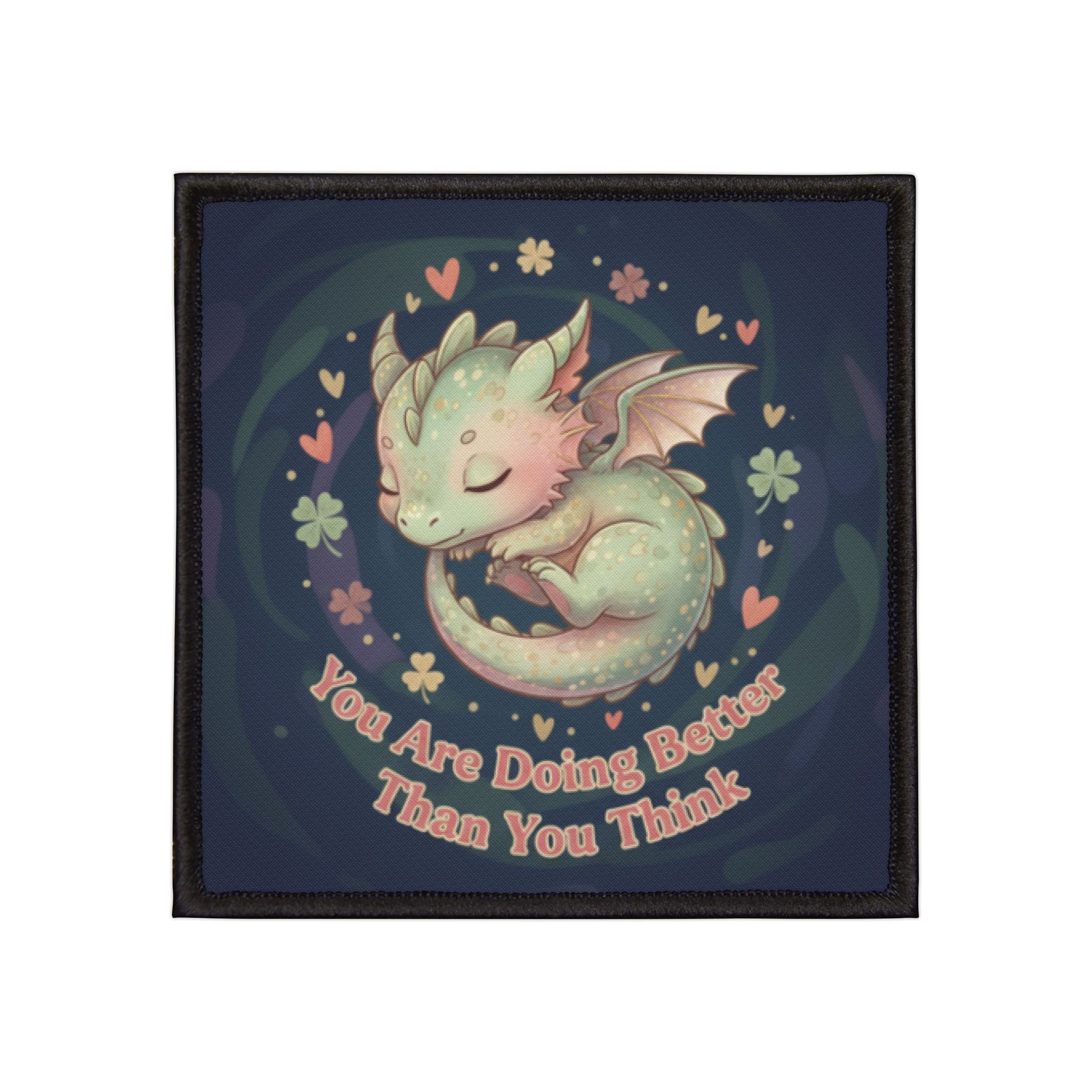 Dragon Iron-On Patch – You Are Doing Better Than You Think