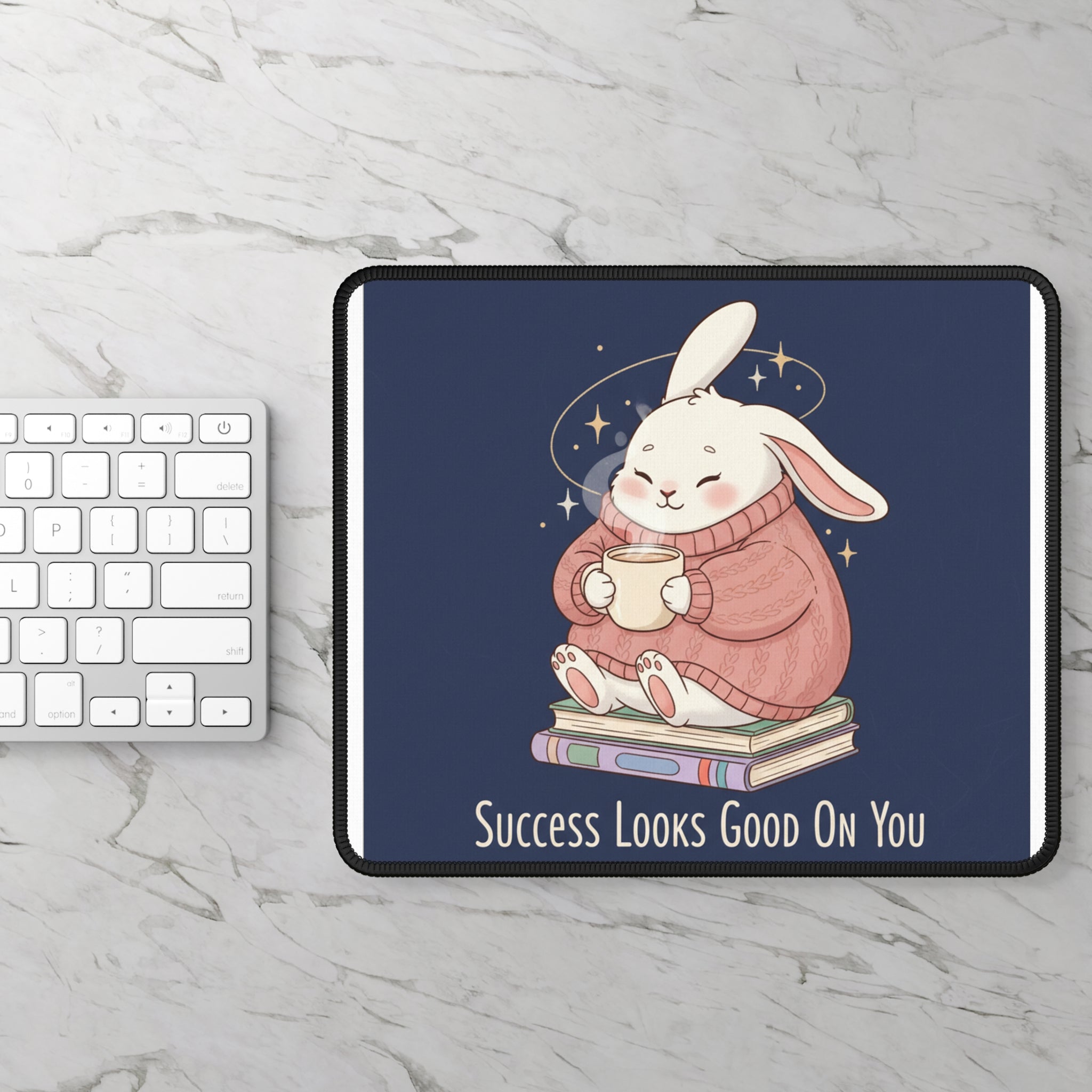 Rabbit Mouse Pad – Success Looks Good on You