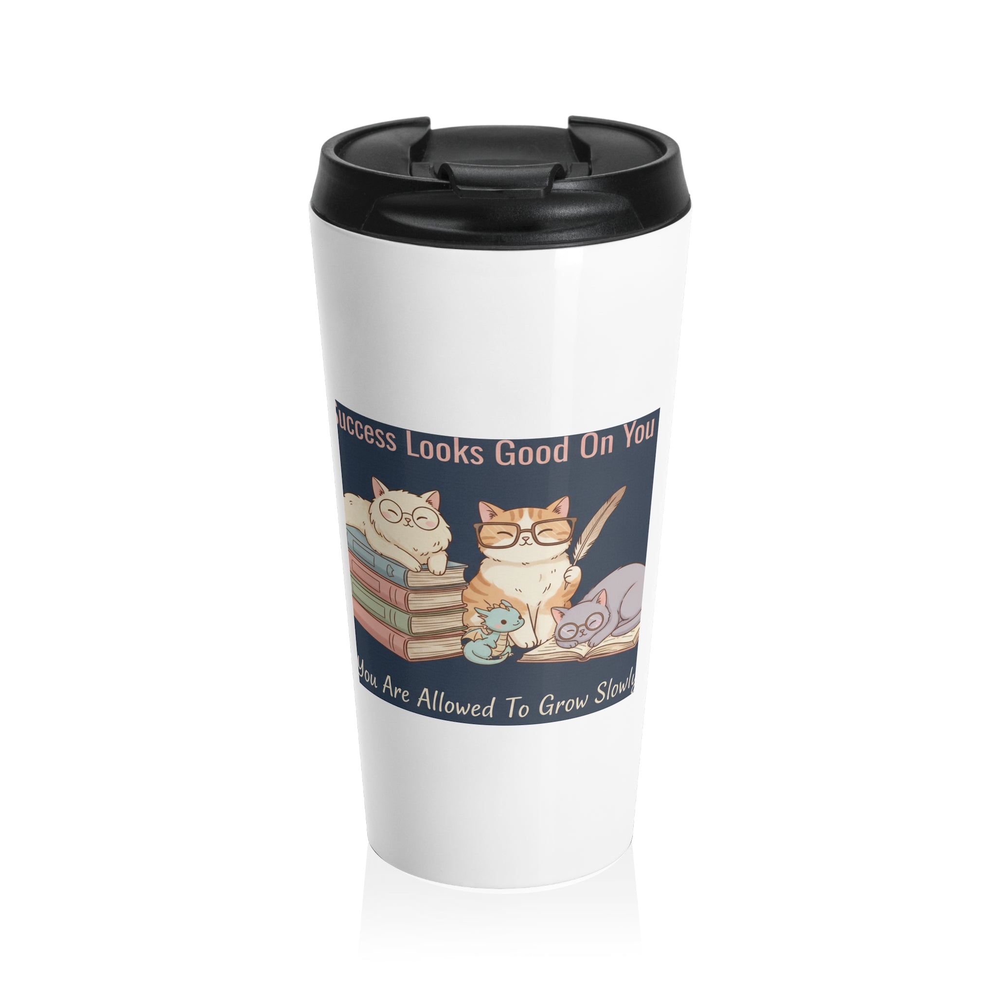 Bunny Travel Mug – Success Looks Good on You You Are Allowe