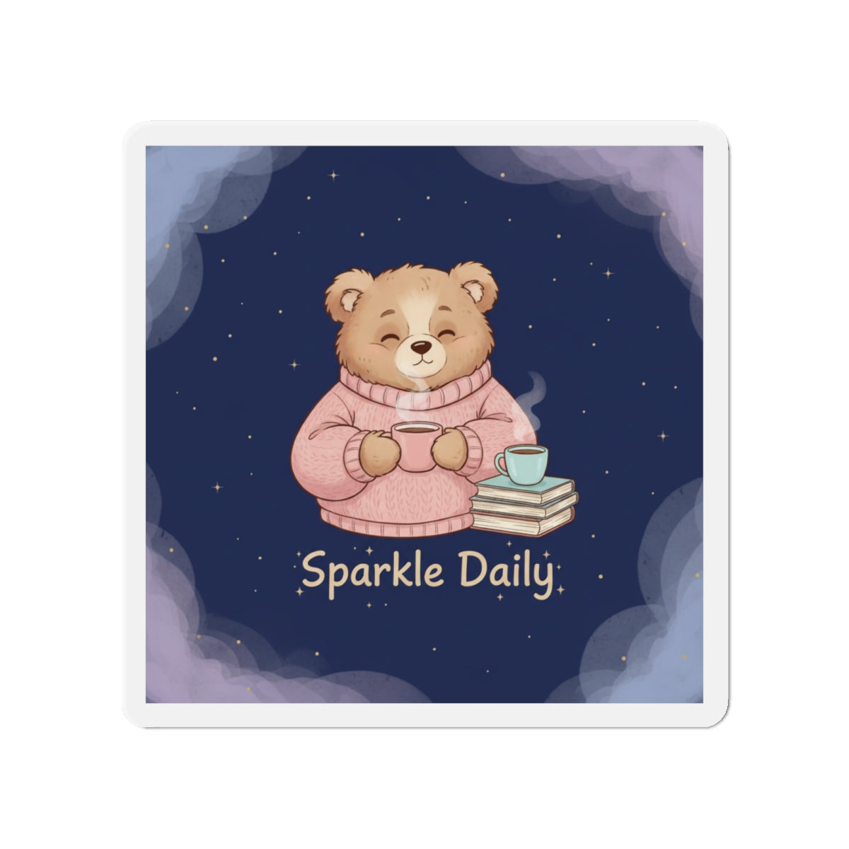 Bear Die-Cut Magnet – Sparkle Daily