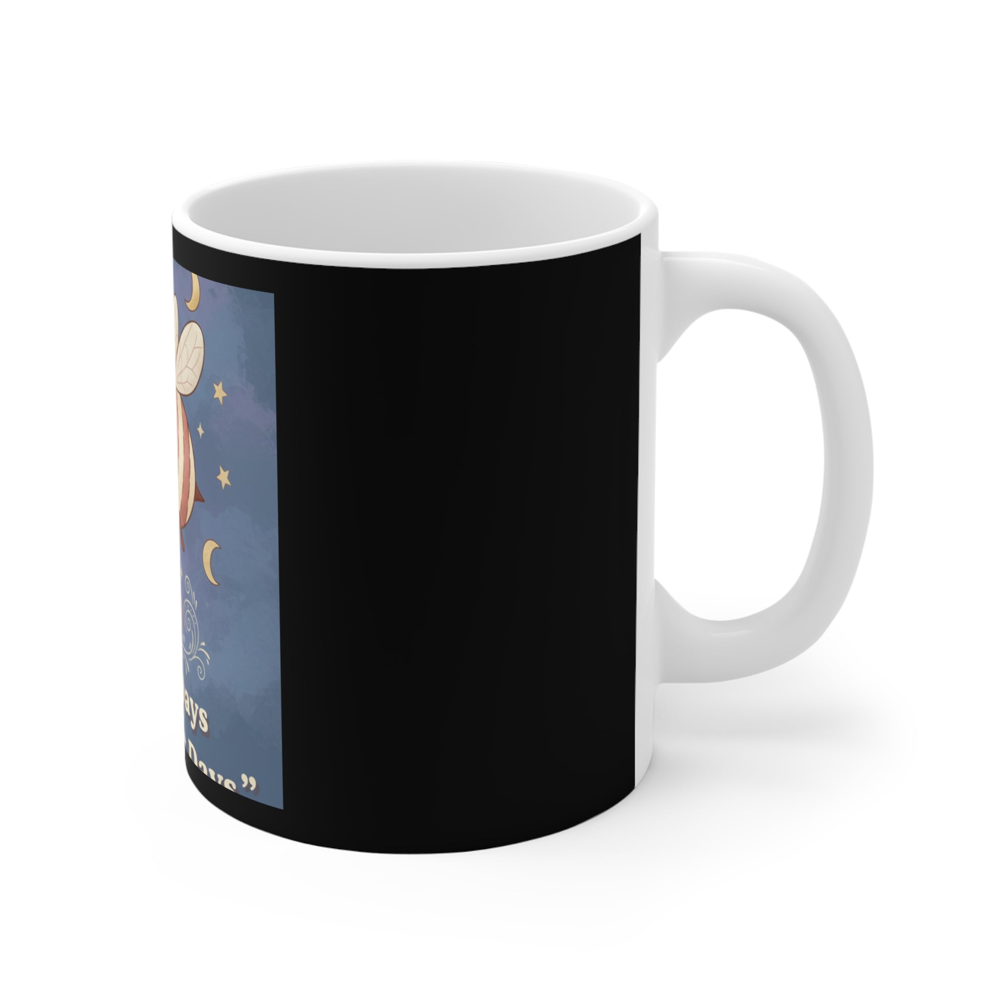 Bee Mug 11oz – Library Days Are the Best Days