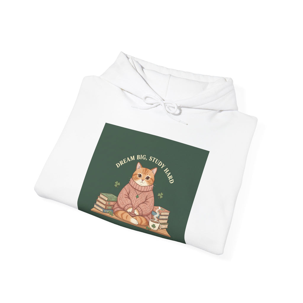 Dream Big Study Hard Cozy bear Hoodie