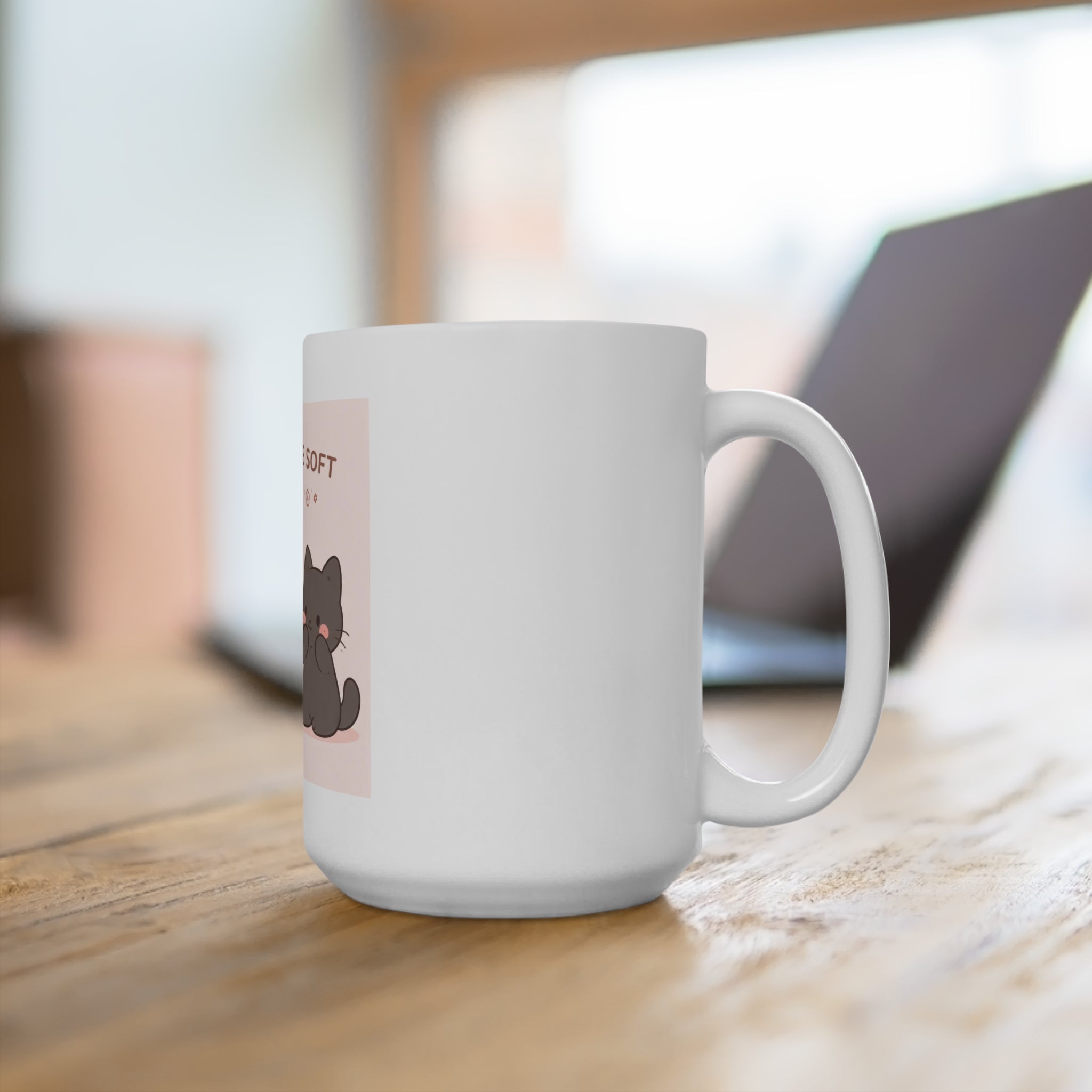 LOVE CAN BE SOFT Mug 15oz