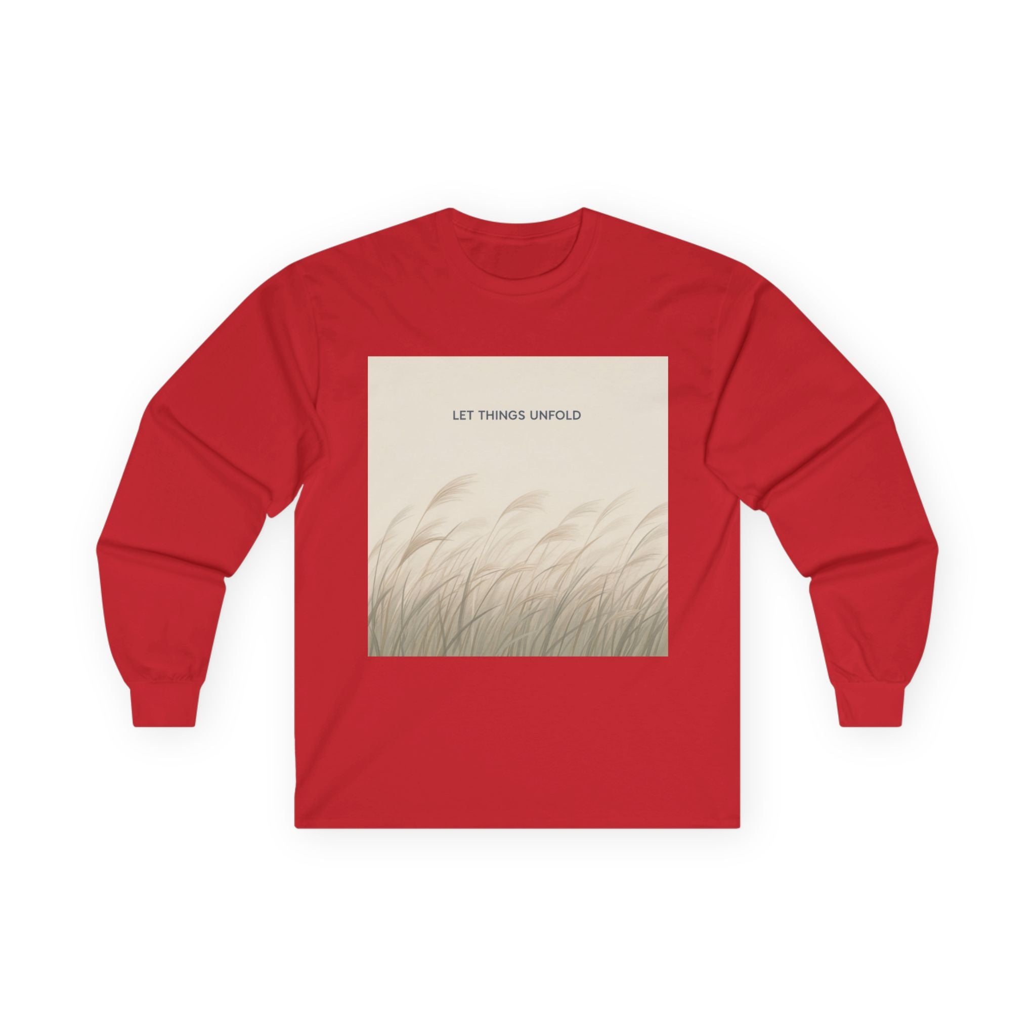 LET THINGS UNFOLD Long Sleeve Tee