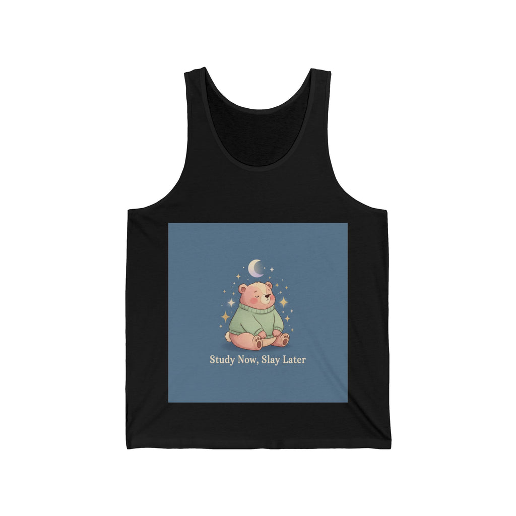 Bear Tank Top – Study Now Slay Later