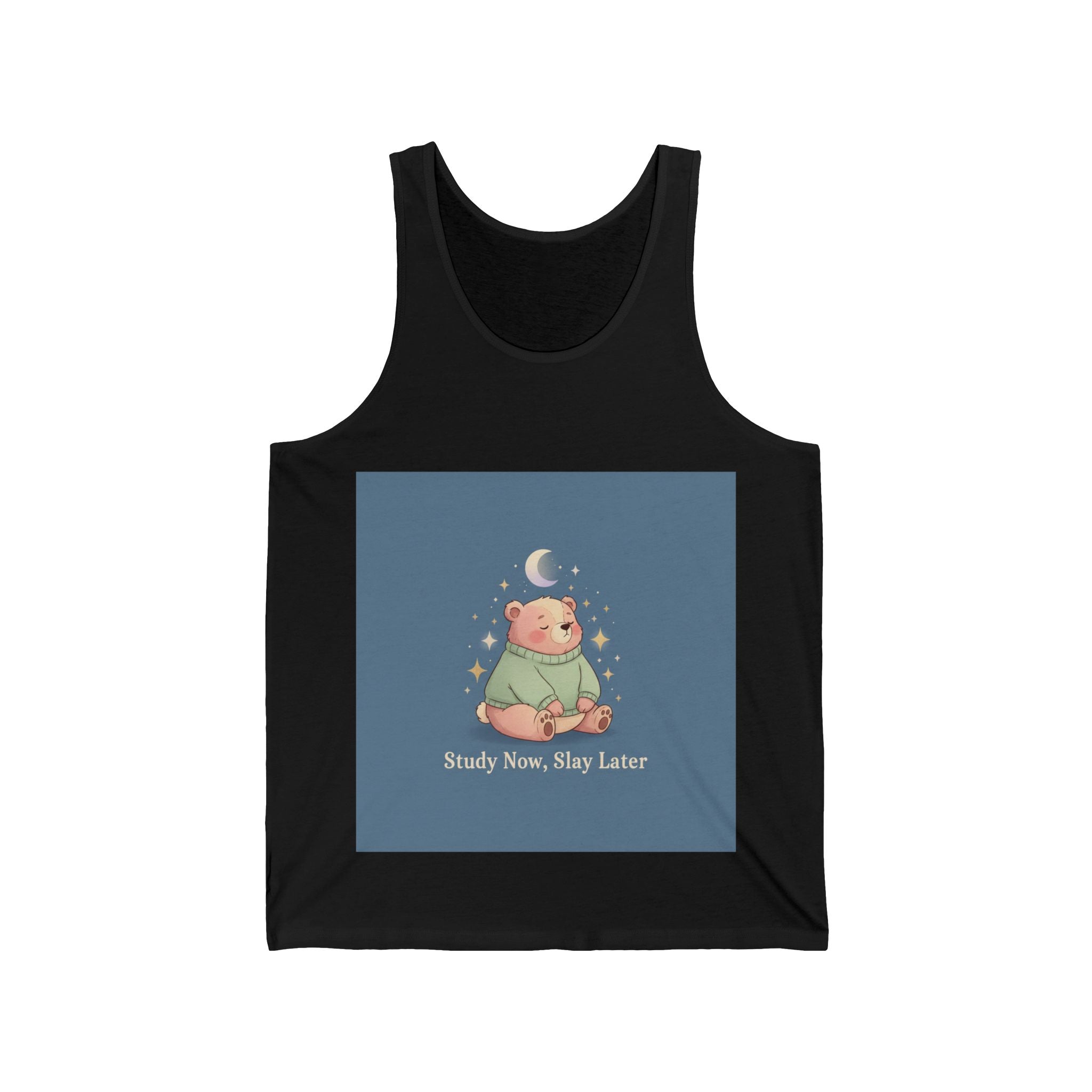 Bear Tank Top – Study Now Slay Later