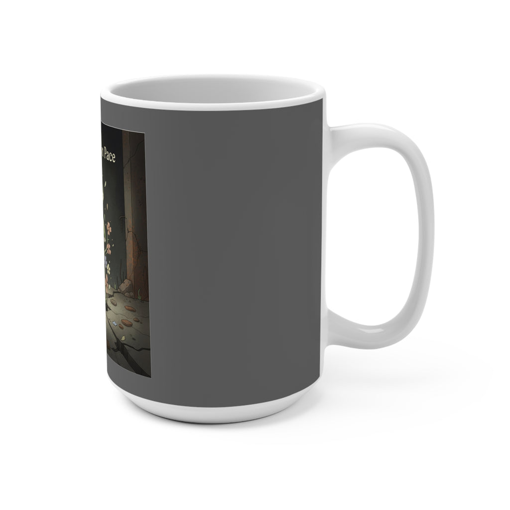 Black Cat Mug 15oz – Bloom at Your Own Pace