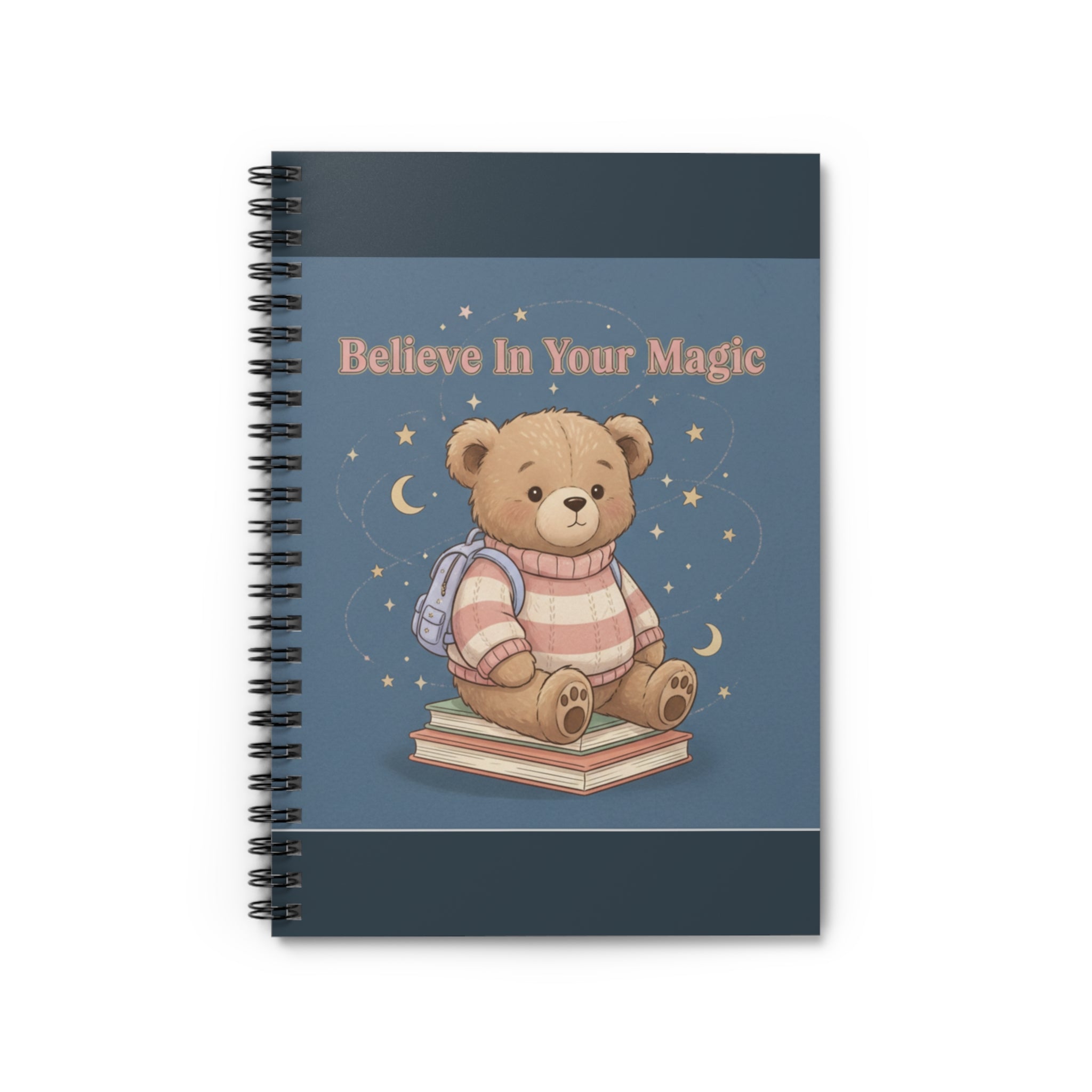 Bear Spiral Notebook – Believe in Your Magic