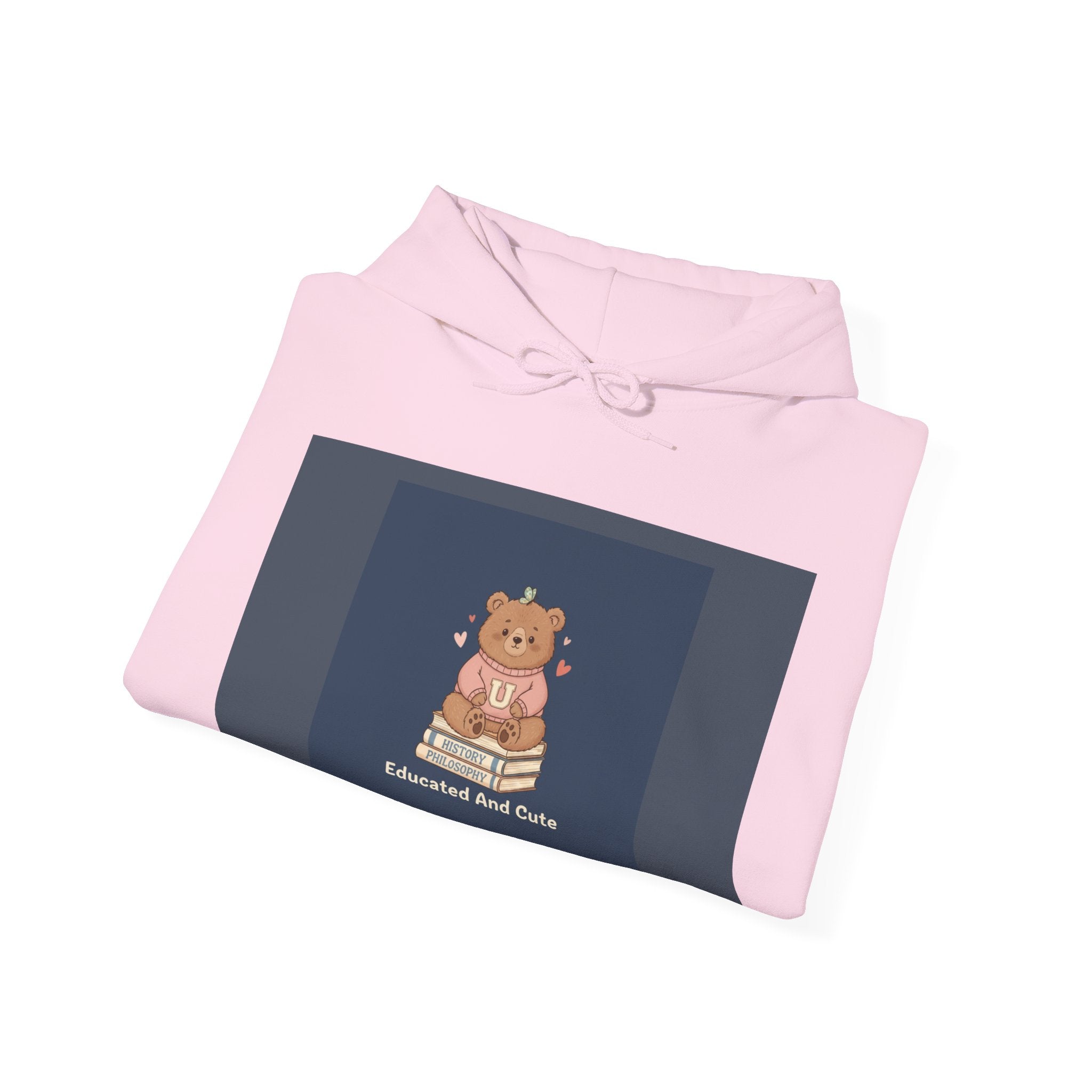 Bear Hoodie – Educated and Cute