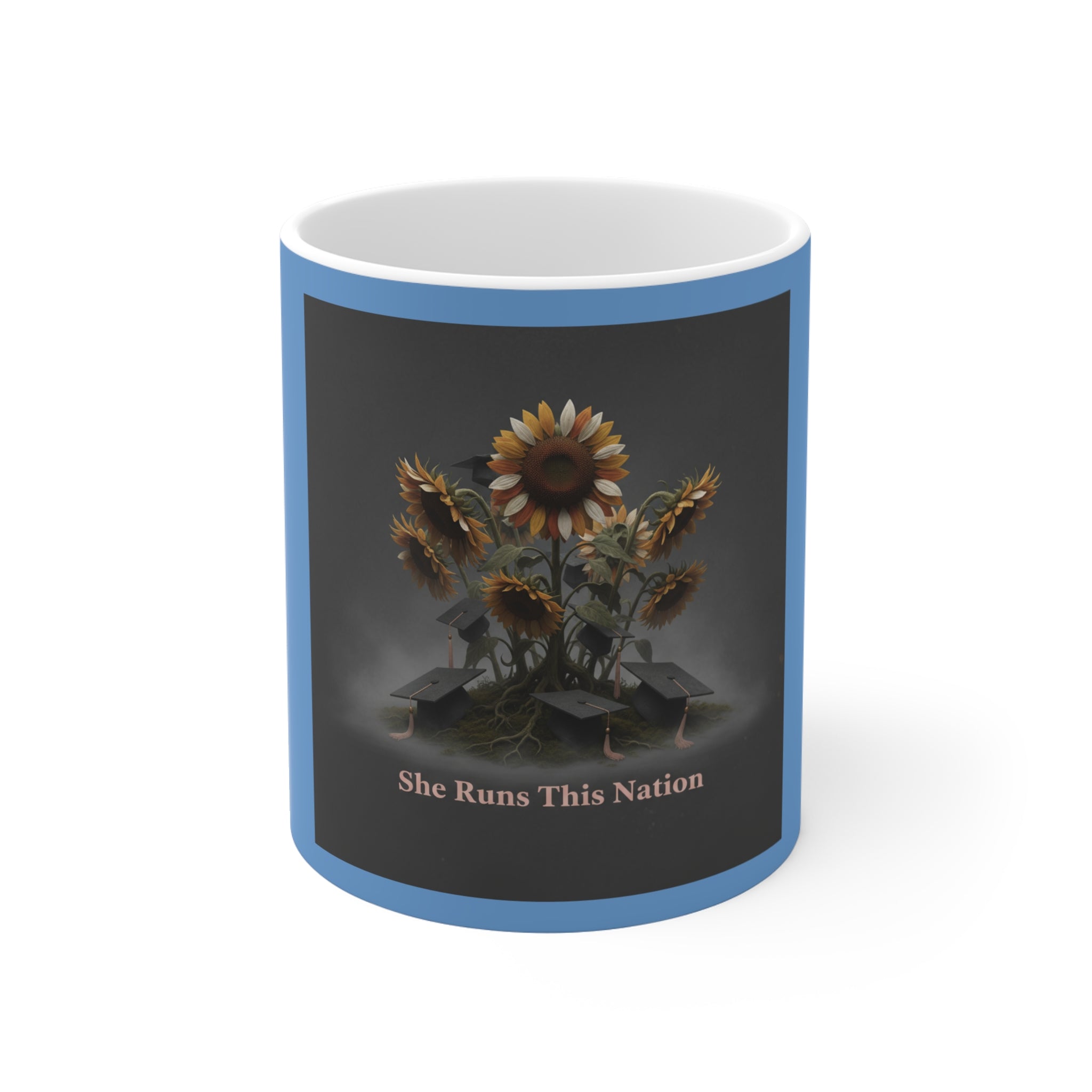 Sunflowers Mug 11oz – She Runs This Nation