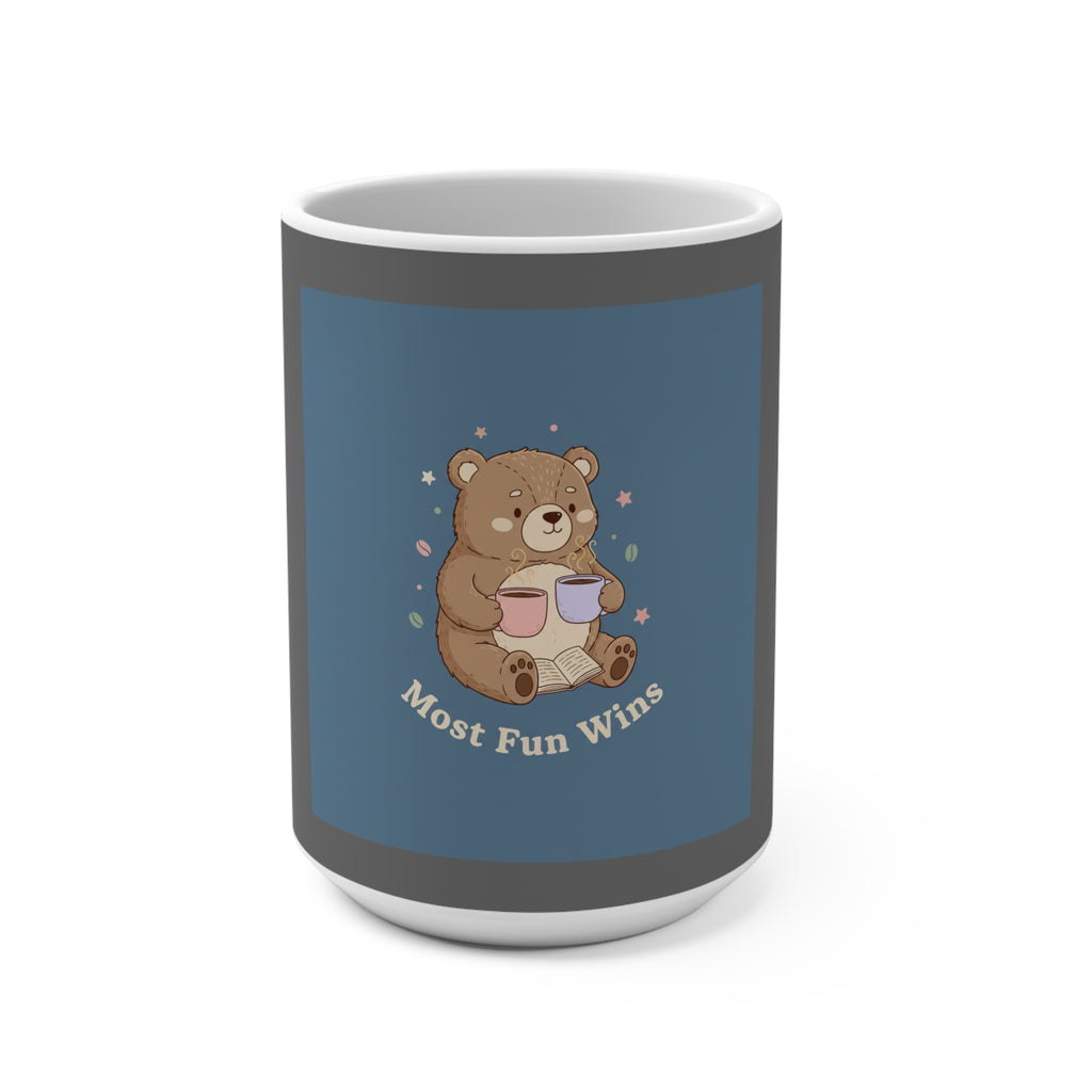 Bear Mug 15oz – Most Fun Wins