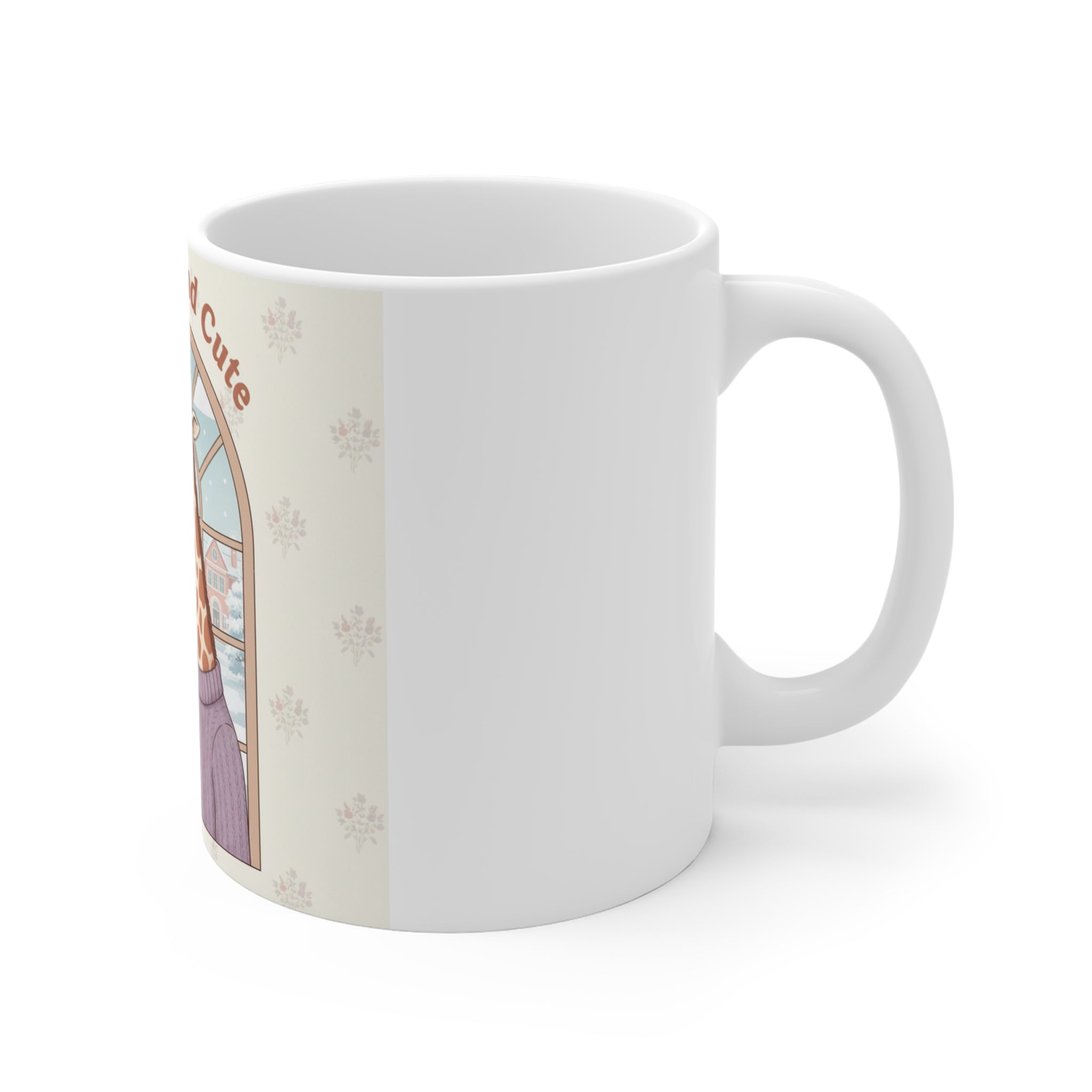 Educated And Cute Giraffe Mug 11oz