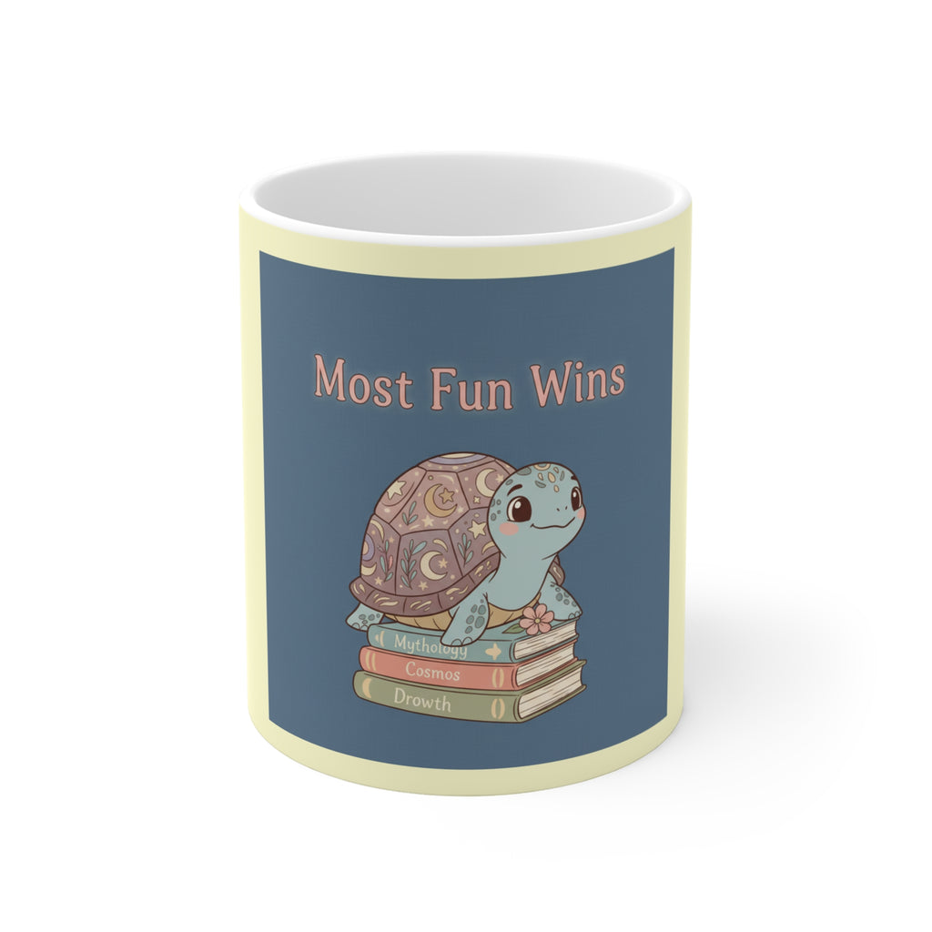 Turtle Mug 11oz – Most Fun Wins