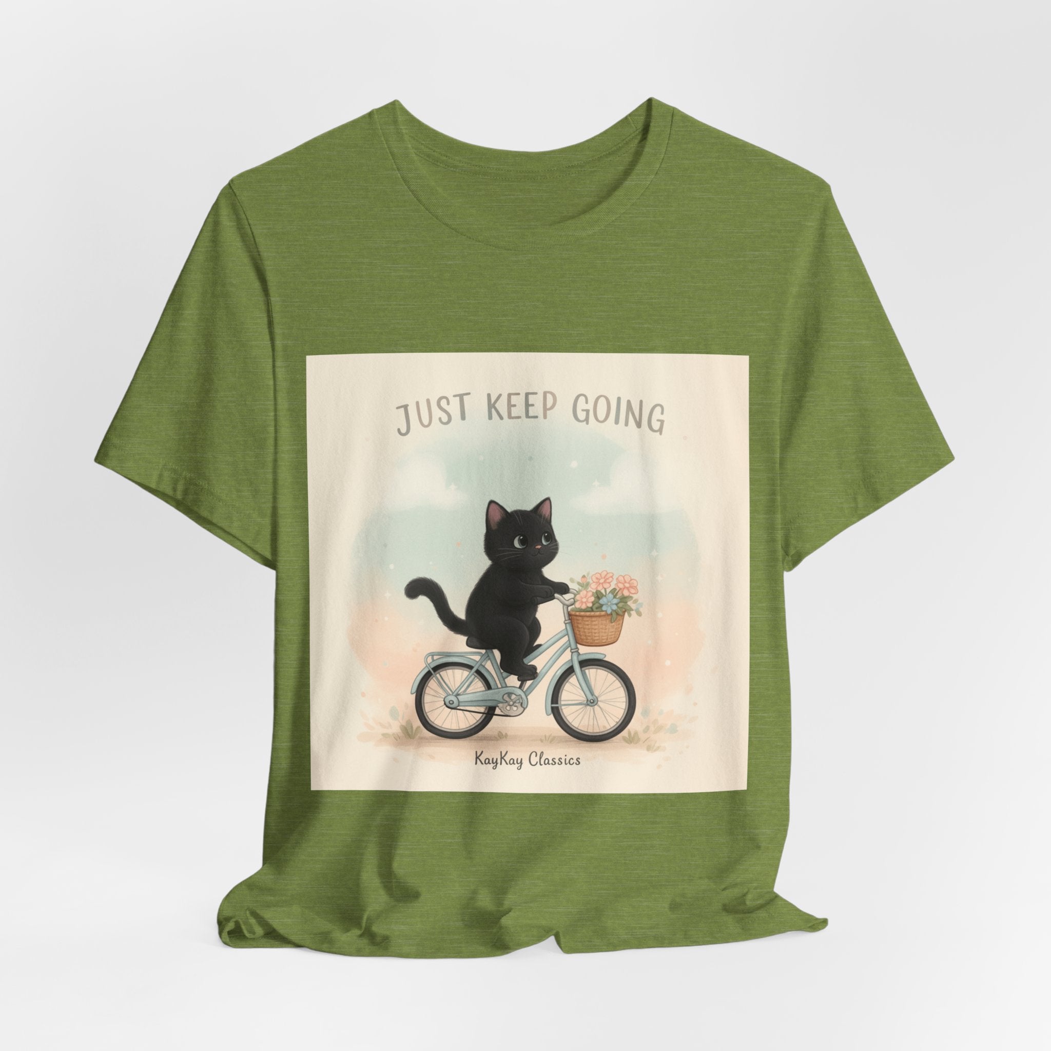 "Design" Black Cat Women Tee | College Girl Gift | Fashion | KayKay Classics