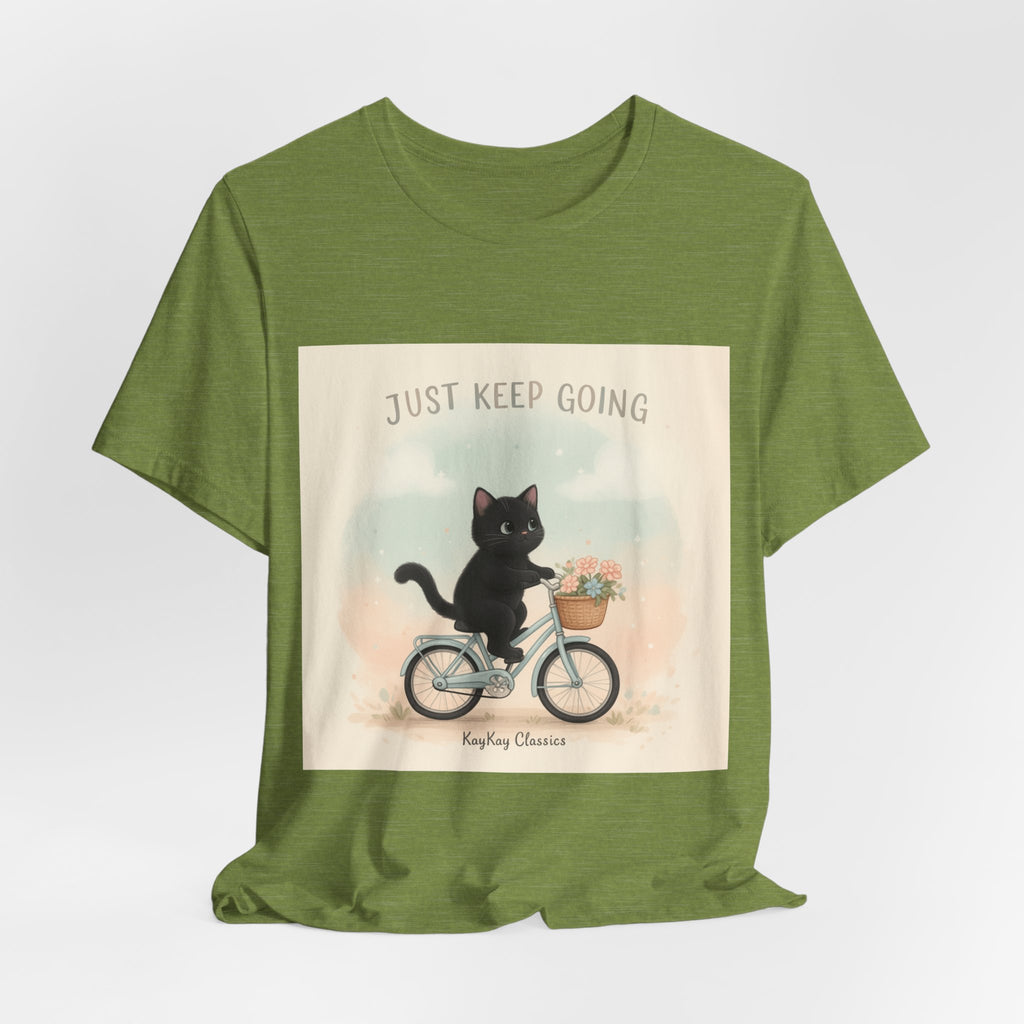 "Design" Black Cat Women Tee | College Girl Gift | Fashion | KayKay Classics