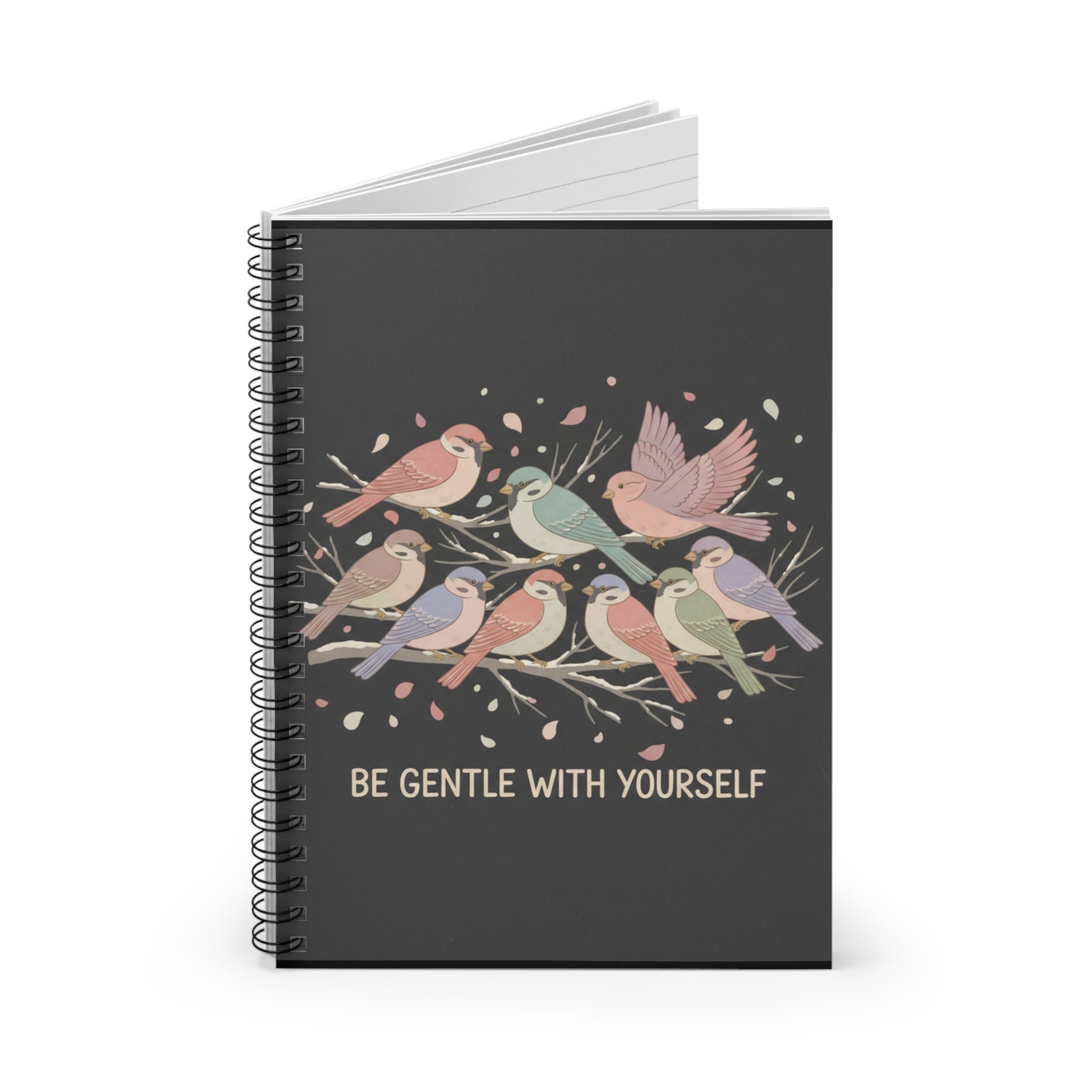 Be Gentle With Yourself Spiral Notebook