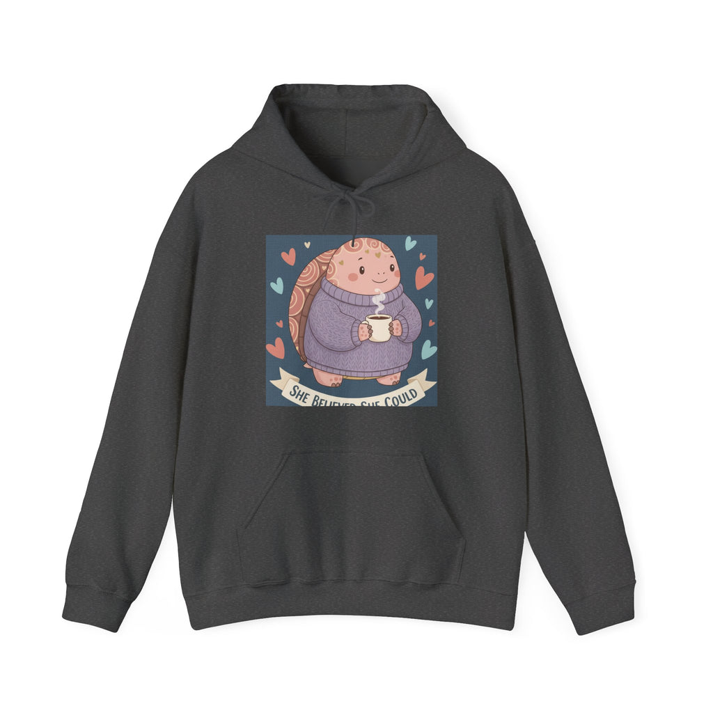 Turtle Hoodie – She Believed She Could