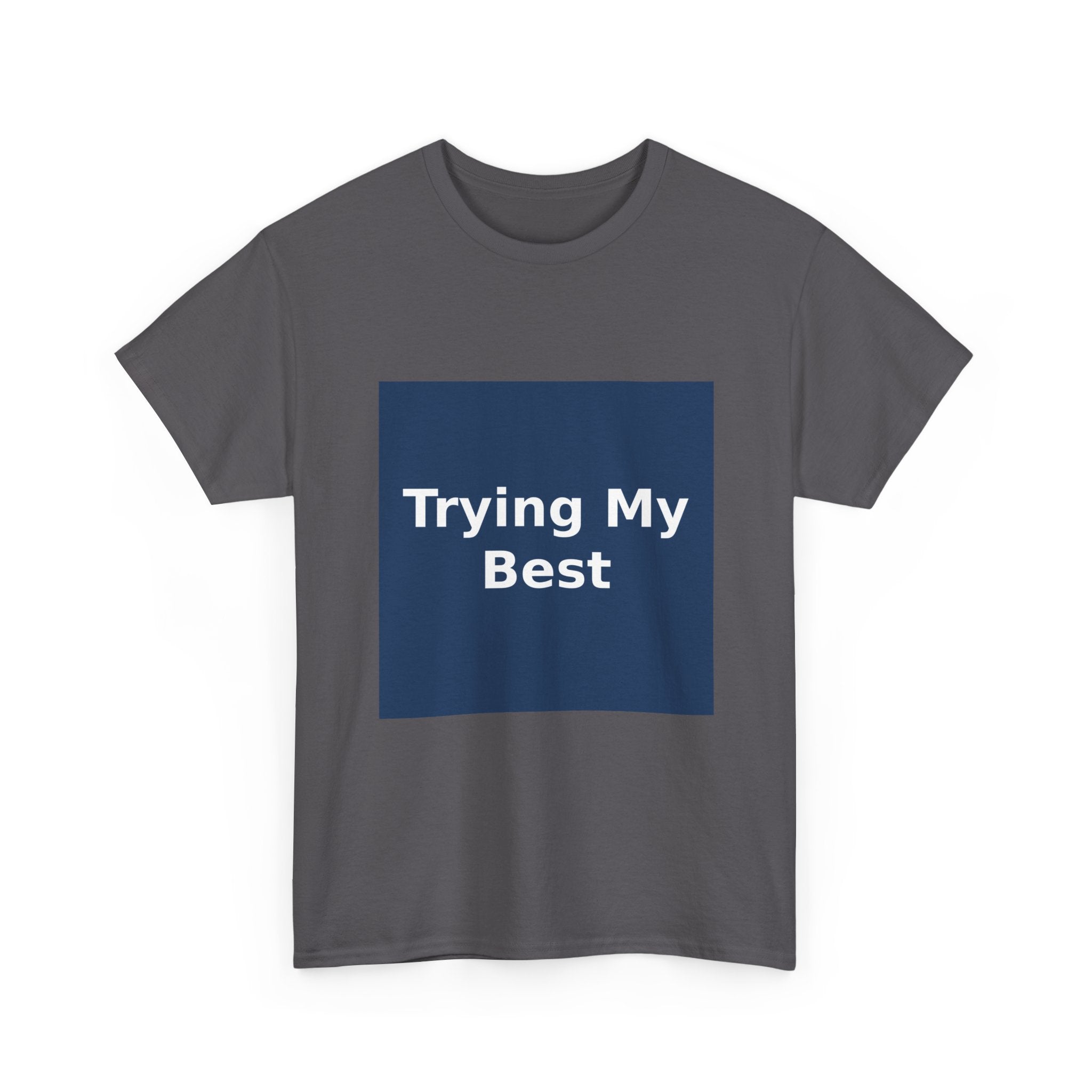 "Trying My Best" Black Cat Kids Tee | College Girl Gift | Fashion | KayKay Classics