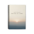 QUIET SEASONS ONE DAY AT A TIME Spiral Notebook