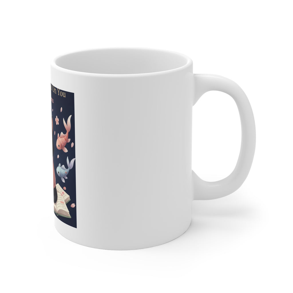 Black Cat Mug 11oz – Success Looks Good on You Campus Dreams