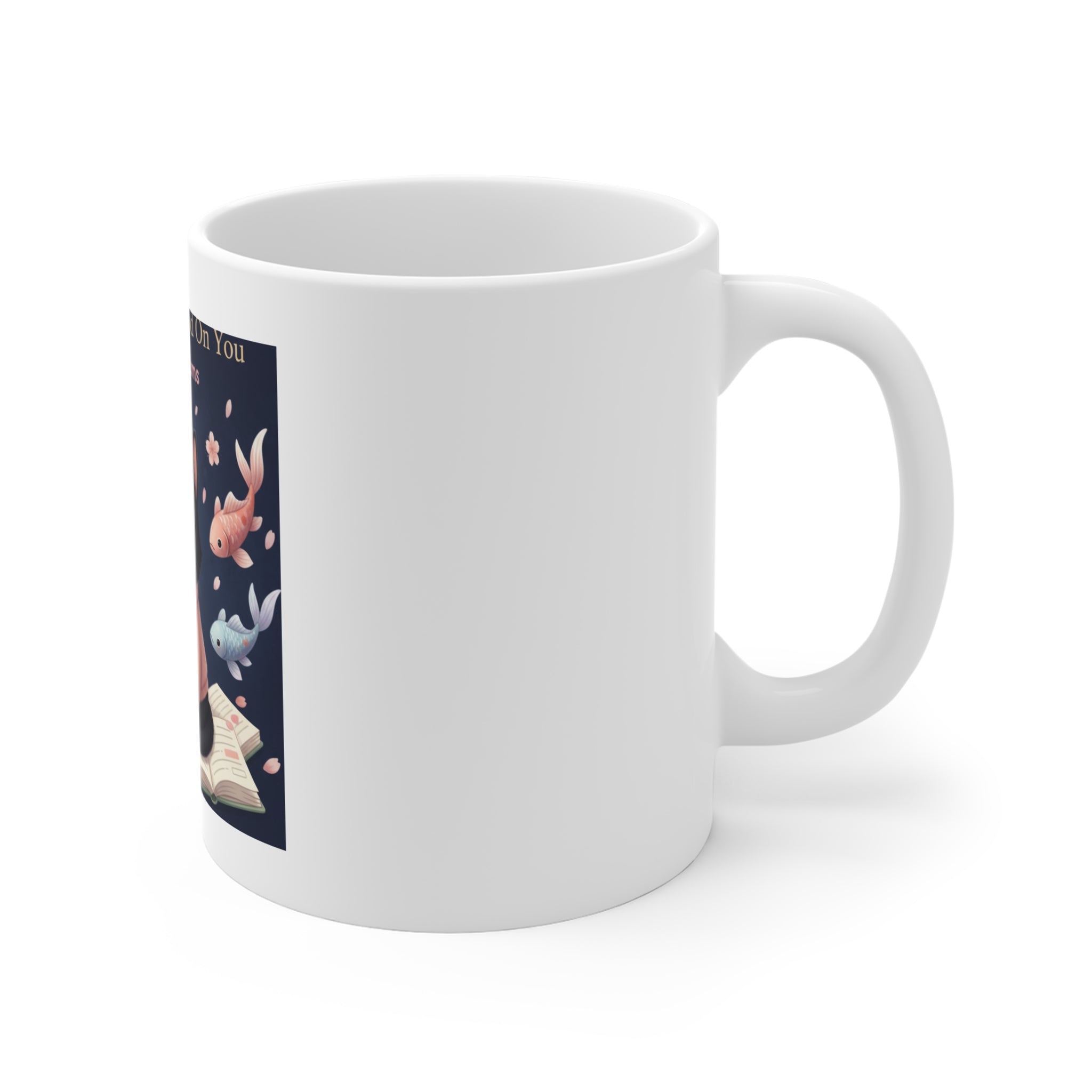 Black Cat Mug 11oz – Success Looks Good on You Campus Dreams