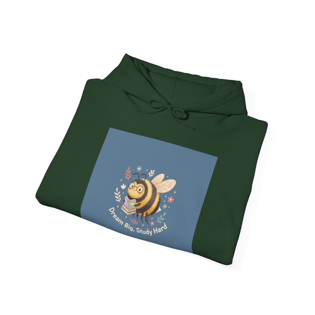 Bee Hoodie – Dream Big Study Hard