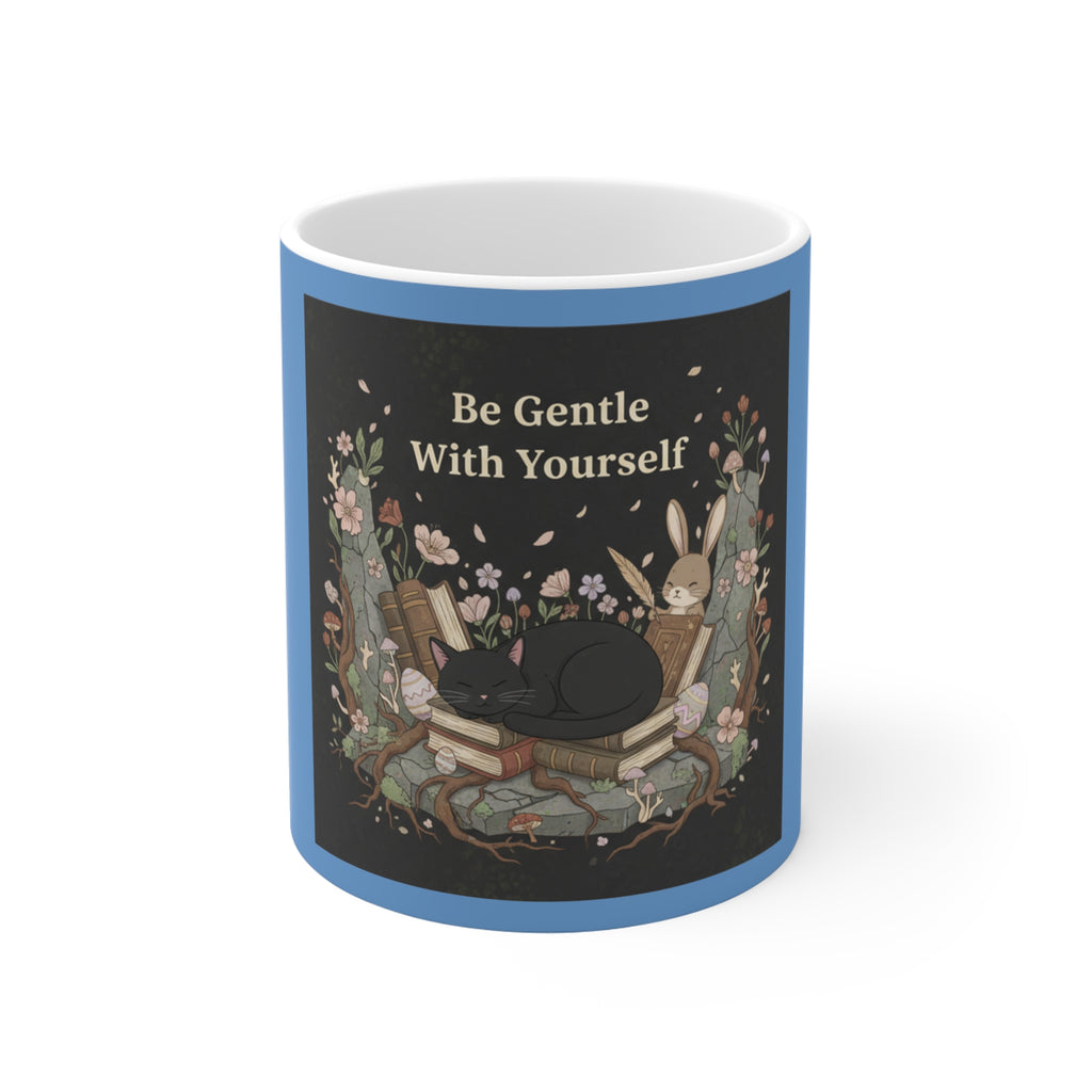 Bunny Mug 11oz – Be Gentle With Yourself